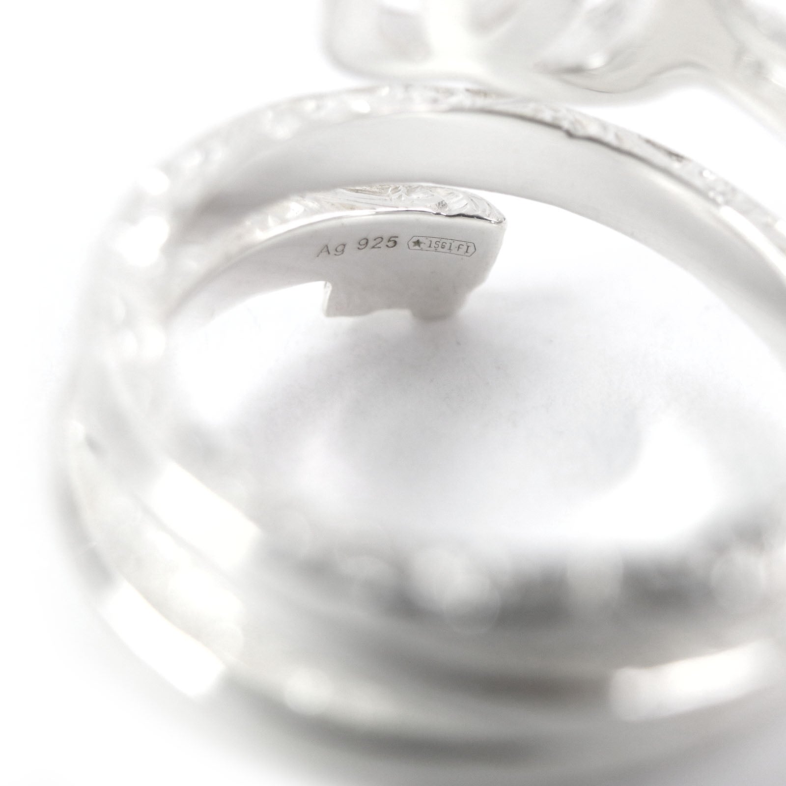 グッチ ダブル G キーモチーフ AG925 リング