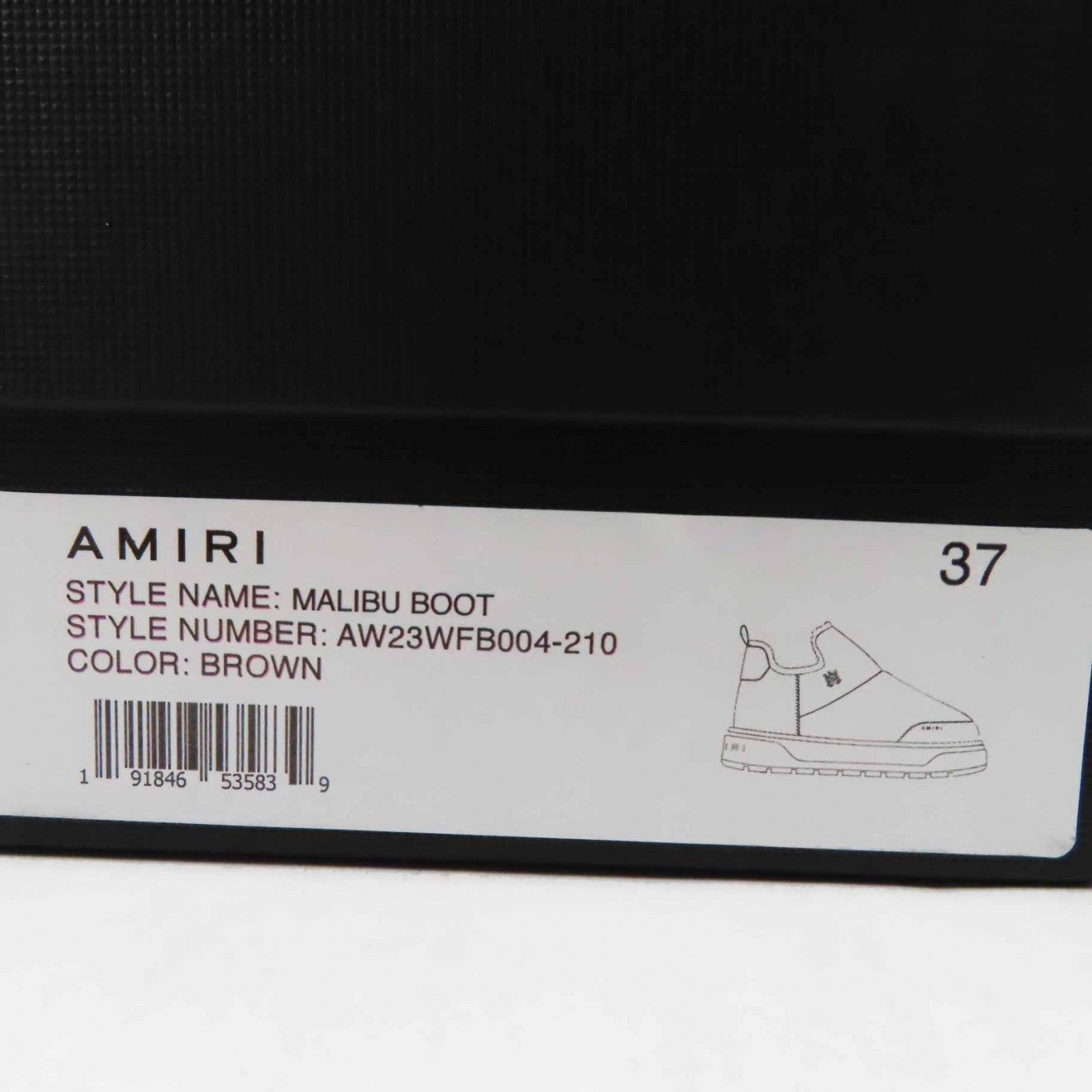 AMIRI MALIBU ブーツ F ファー ブーツ