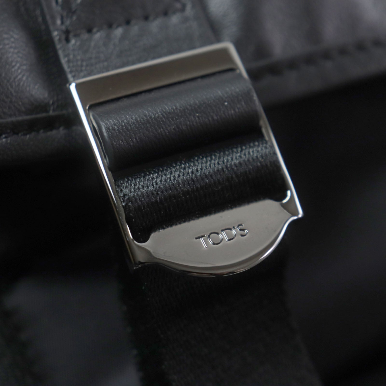トッズ バックパック ファブリック レザー