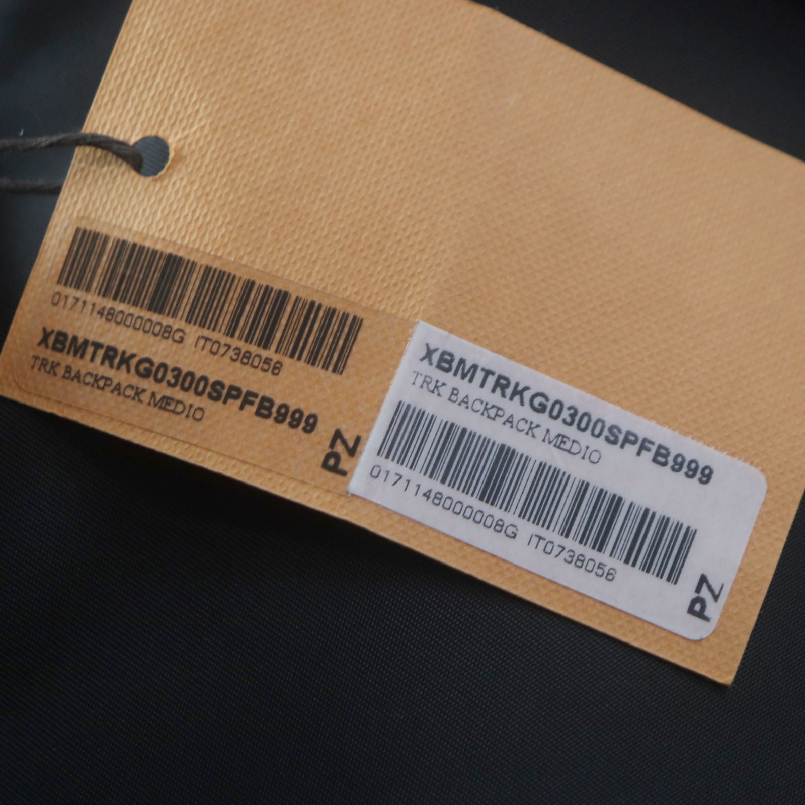トッズ バックパック ファブリック レザー