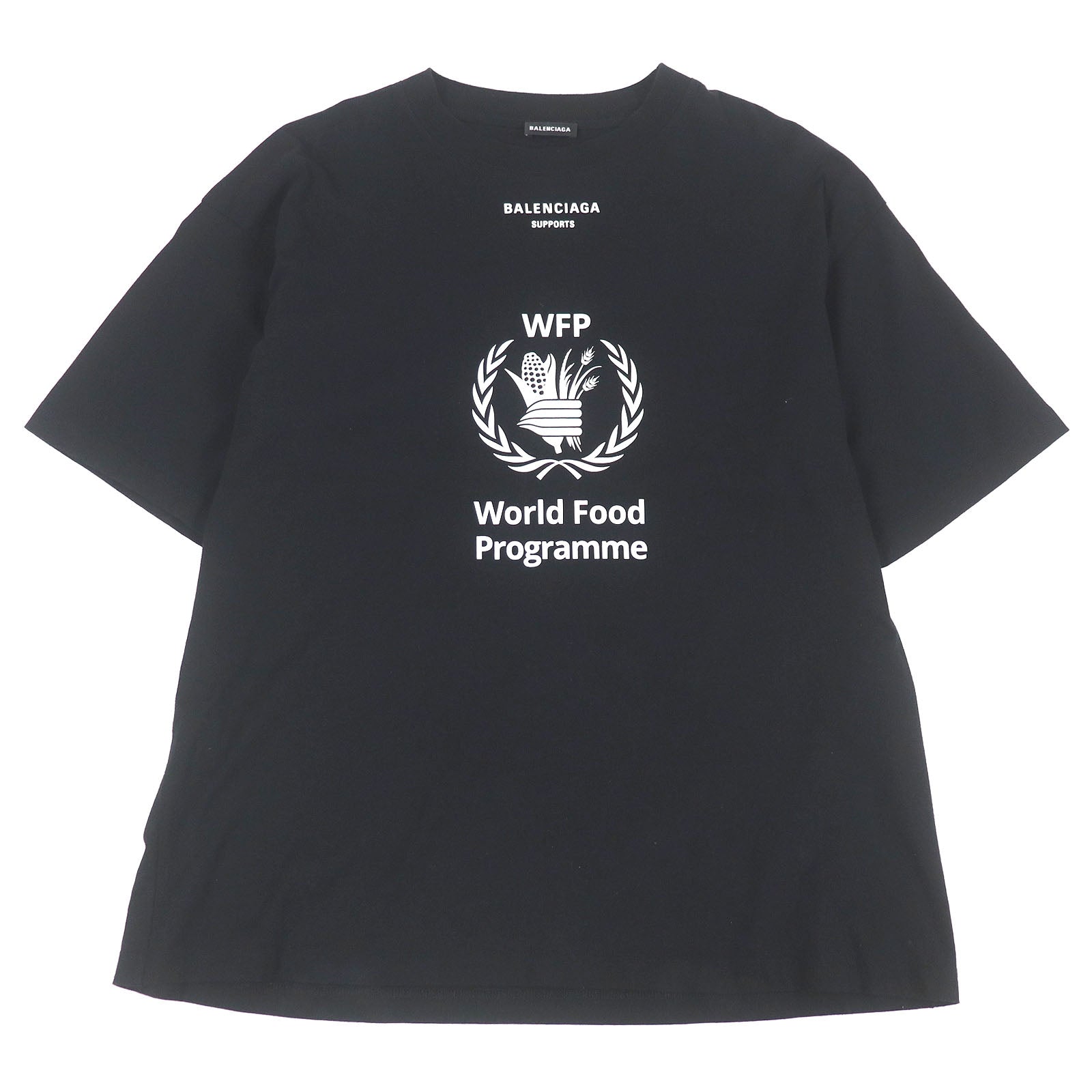 バレンシアガ ワールド フード プログラム コットン Tシャツ