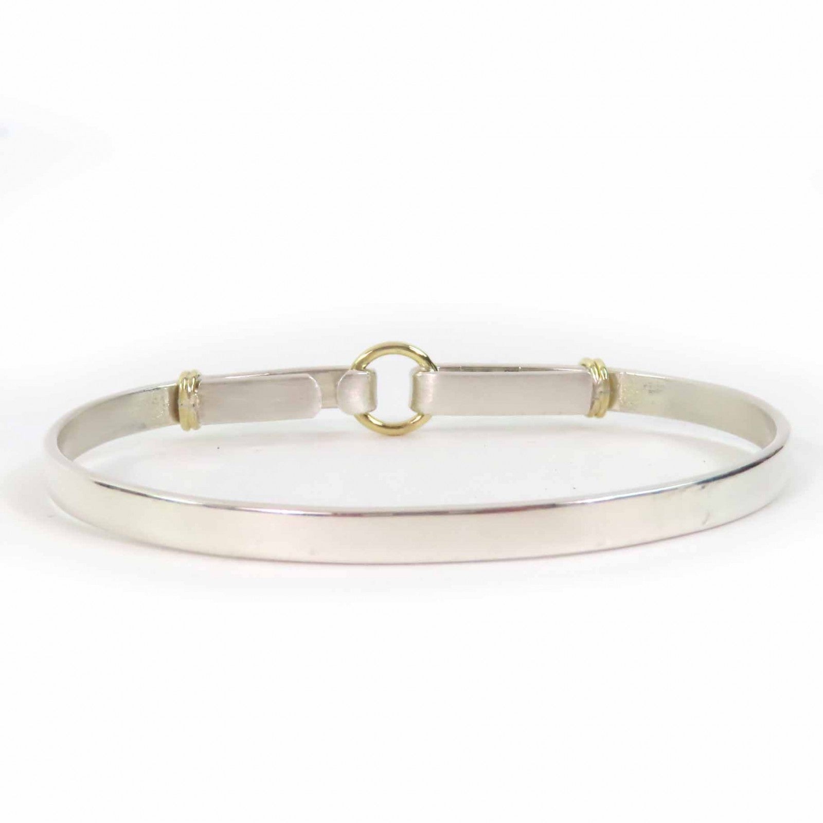 ティファニー & Co. バングル Au750 SV925 サイズ 17