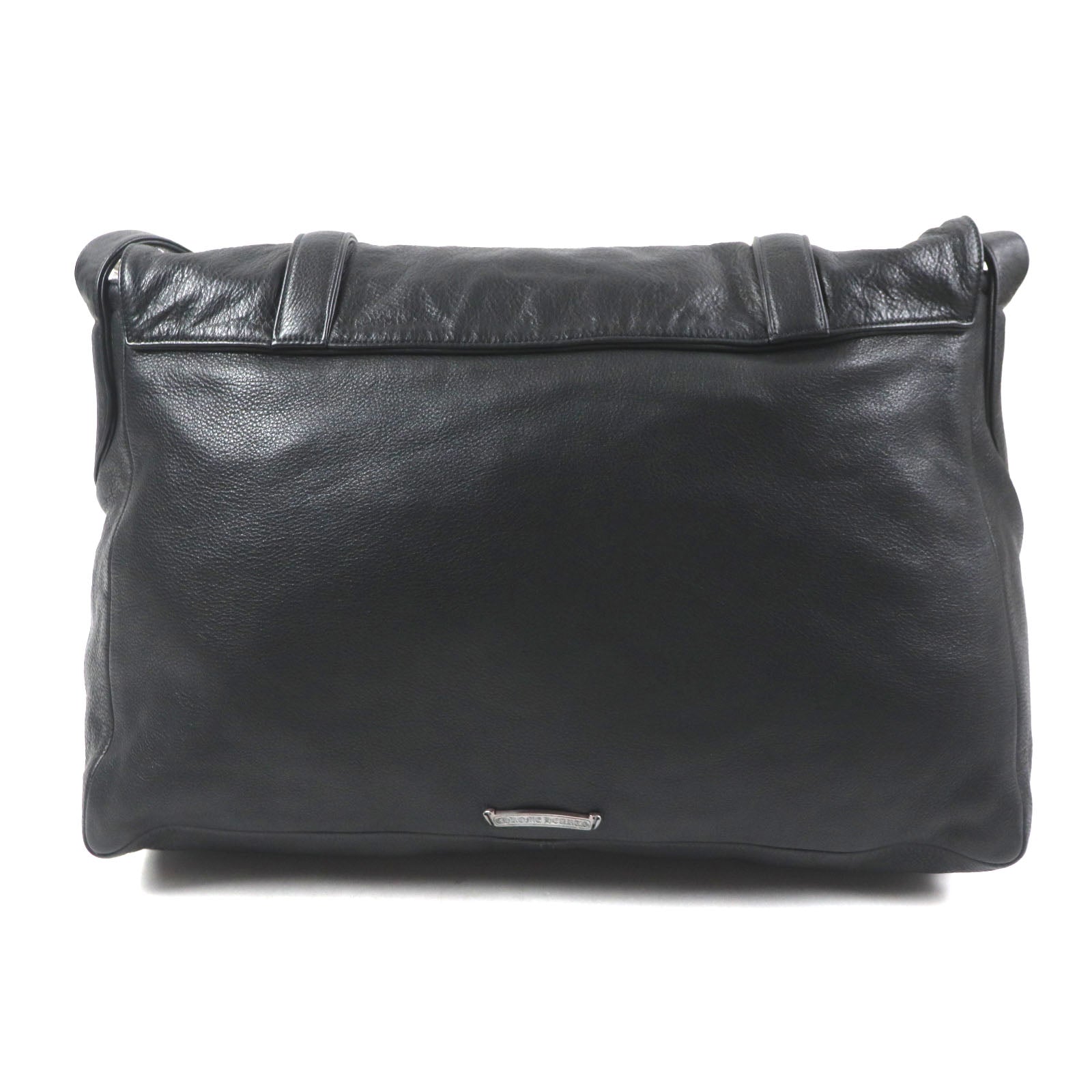 クロムハーツ G BENSIMONE レザー ショルダーバッグ