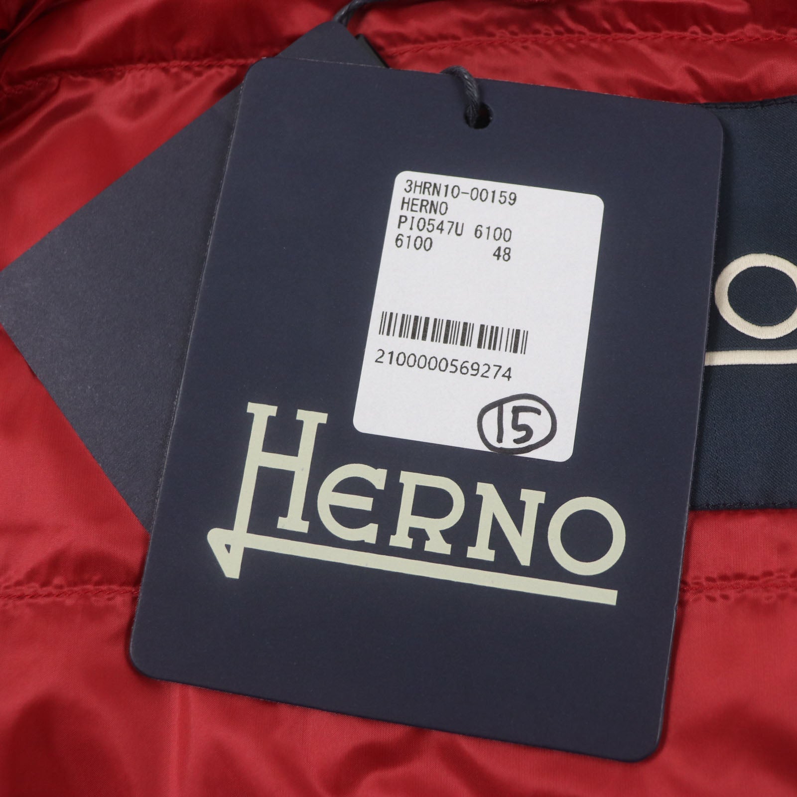 Herno ダウン ベスト リネン ダウン ベスト