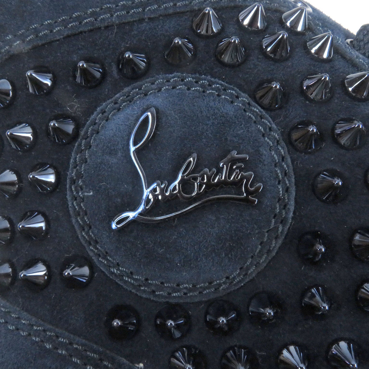 クリスチャンルブタン LOUIS FLAT スエード スニーカー