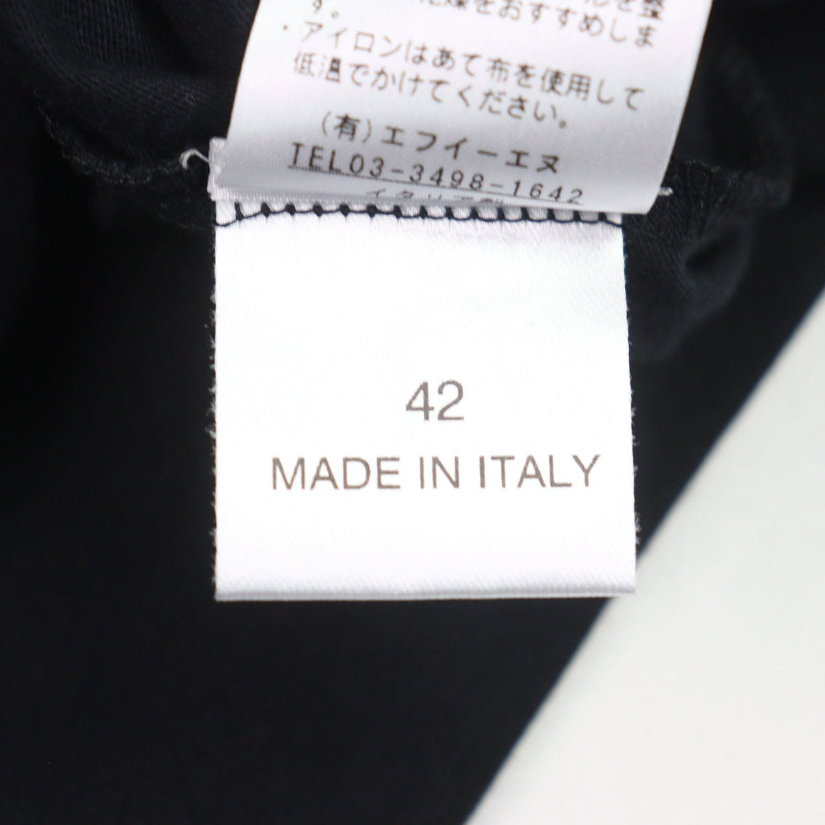 ANTICIPO INZOLIA ロゴ タグ コットン Tシャツ