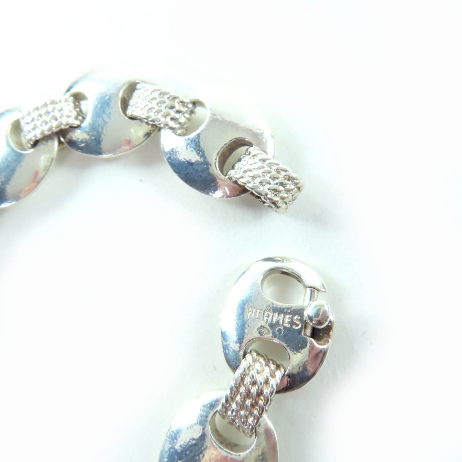 エルメス Shrouis Bangle シルバー ブレスレット