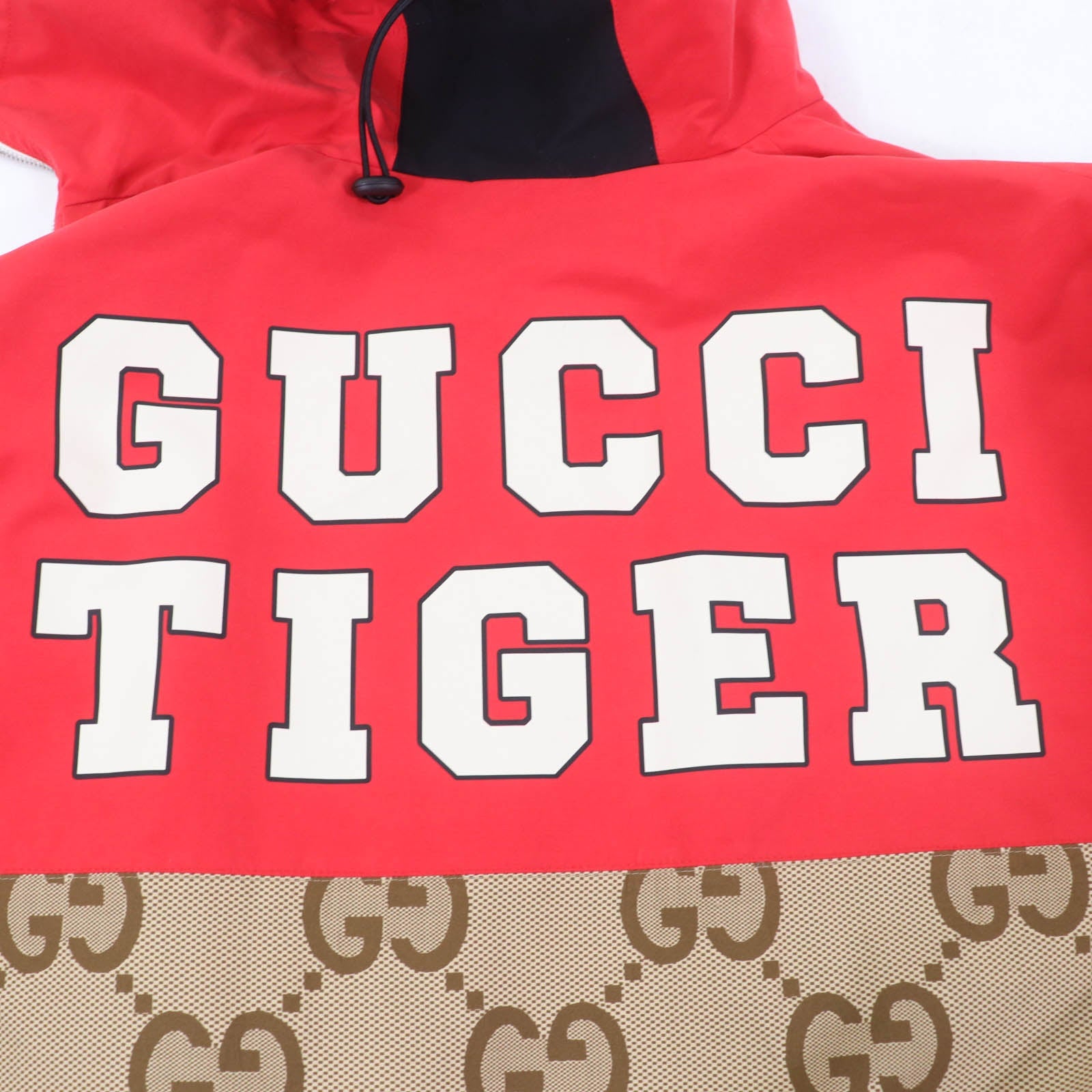 グッチ TIGER 大きなGGパターン コットンコート