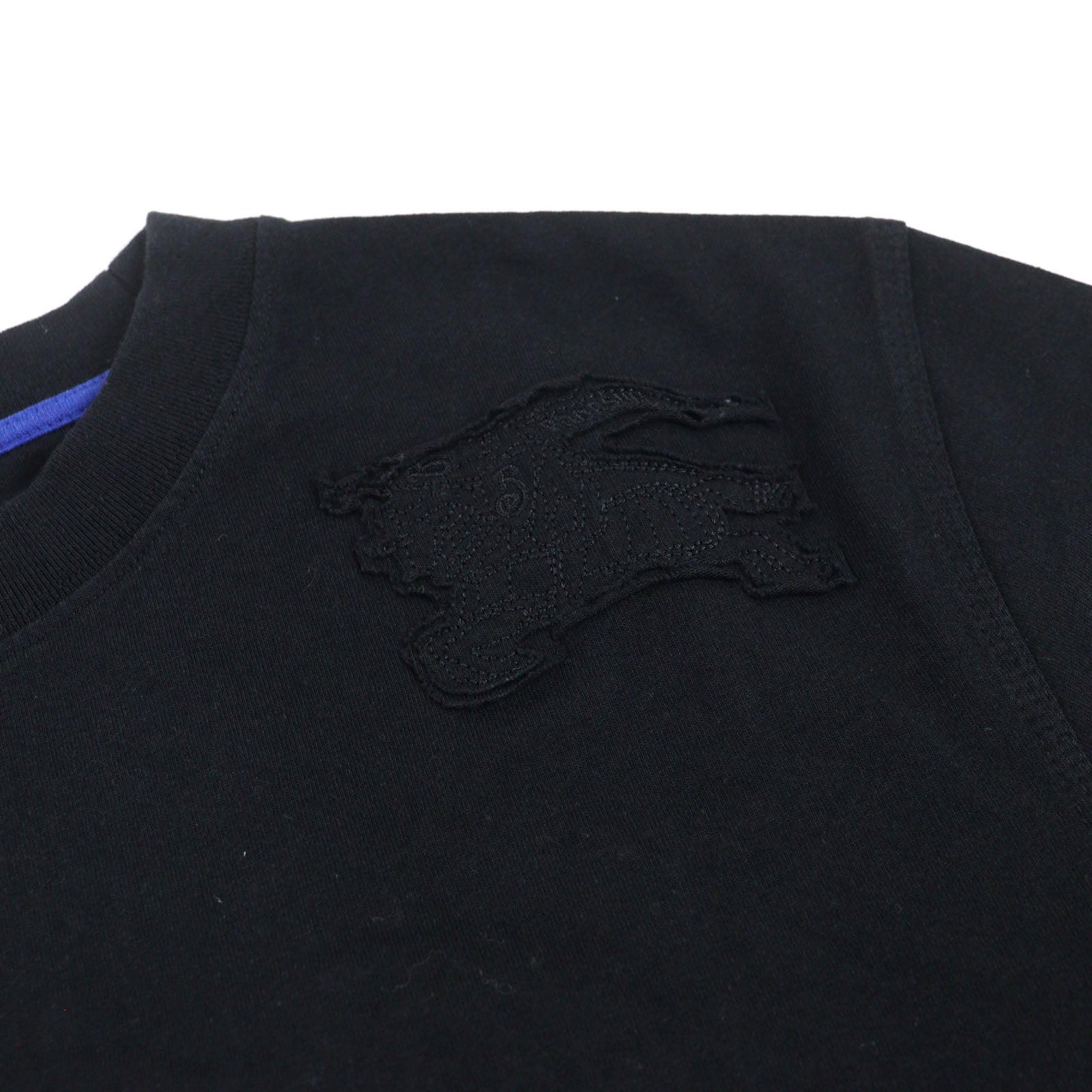 バーバリー ロゴ刺繍 エクエストリアンナイトパッチ Tシャツ