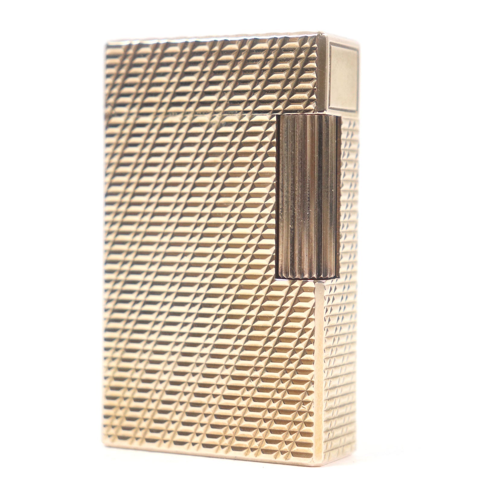 デュポン ライン 1 チェック パターン スクエア ライター