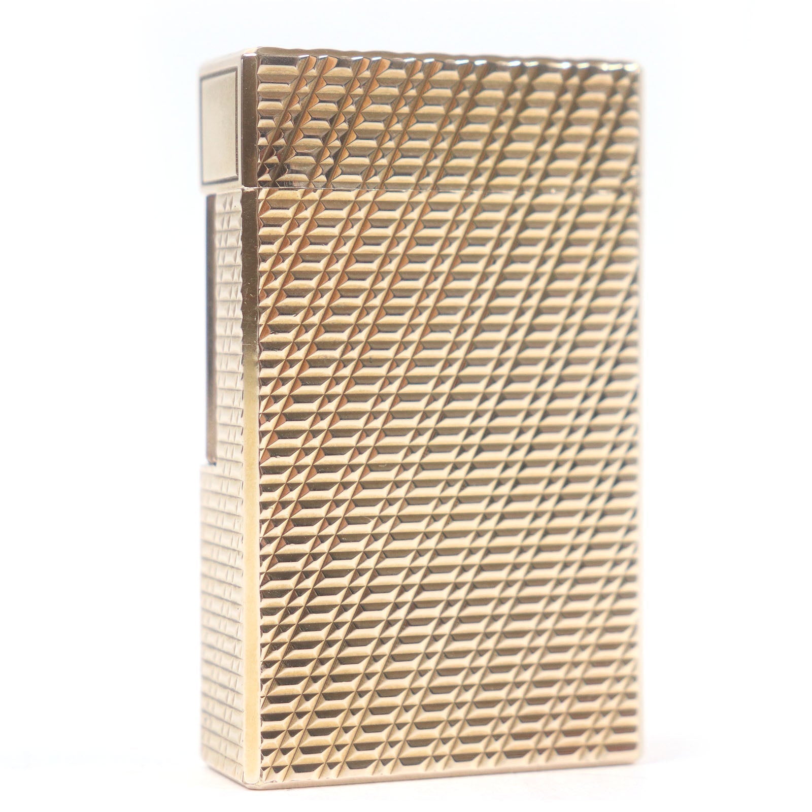 デュポン ライン 1 チェック パターン スクエア ライター