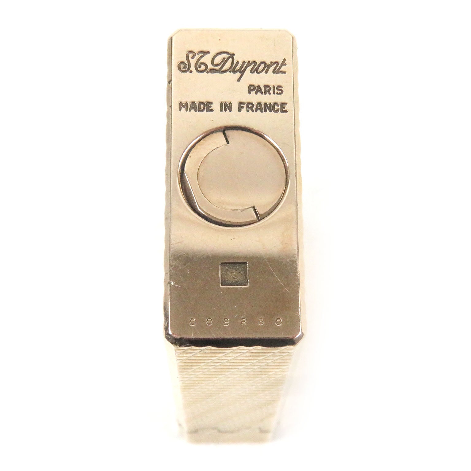 デュポン ライン 1 チェック パターン スクエア ライター