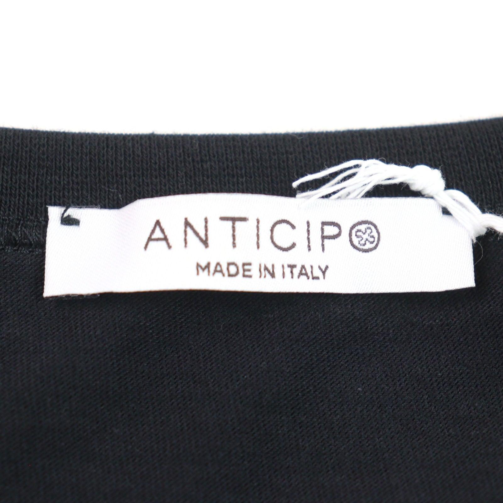ANTICIPO INZOLIA ロゴ タグ コットン Tシャツ