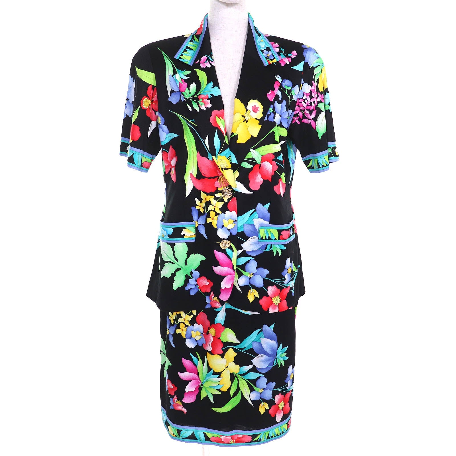 LEONARD FASHION ジャケット スカート セットアップ