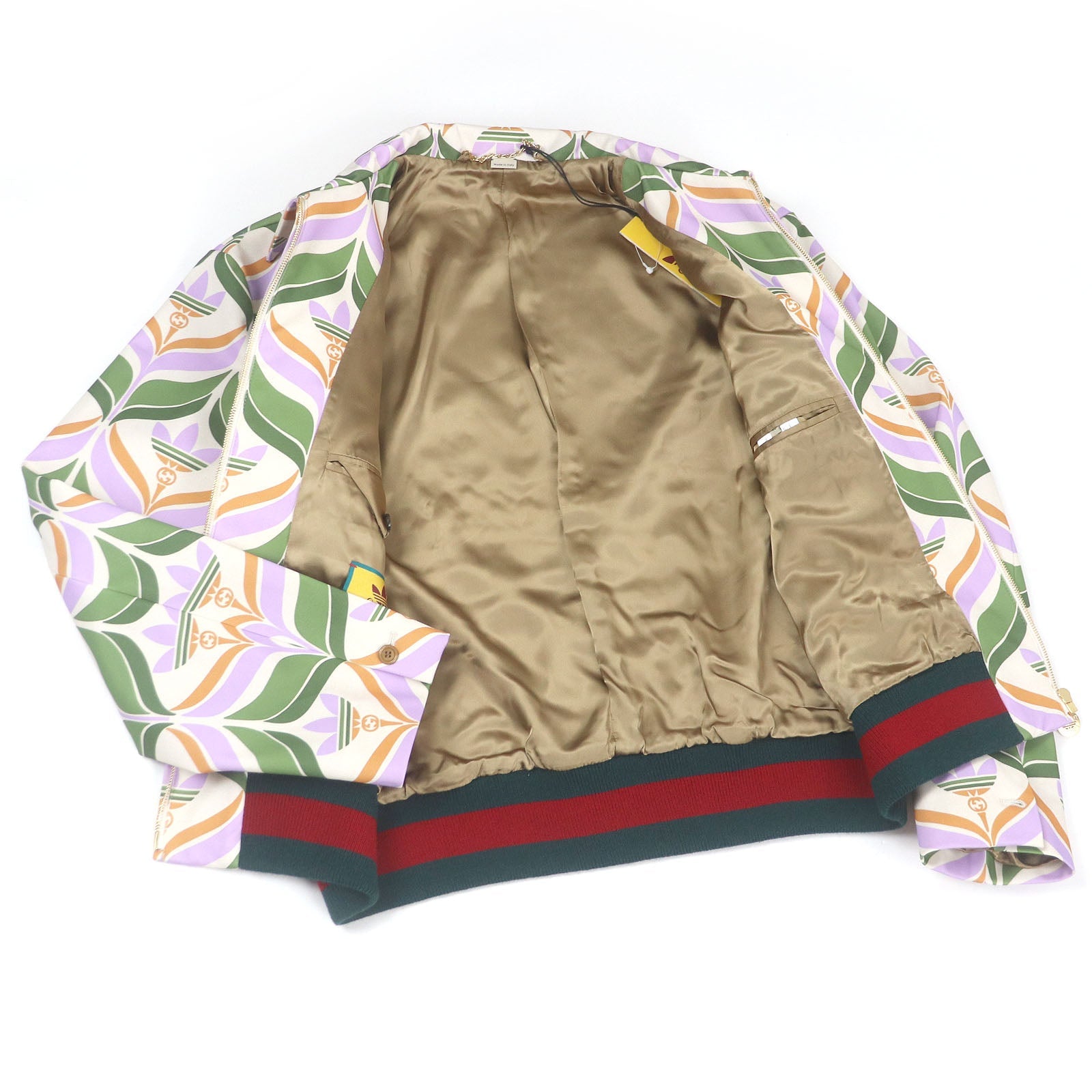 グッチ×adidas ポリエステル ブルゾン