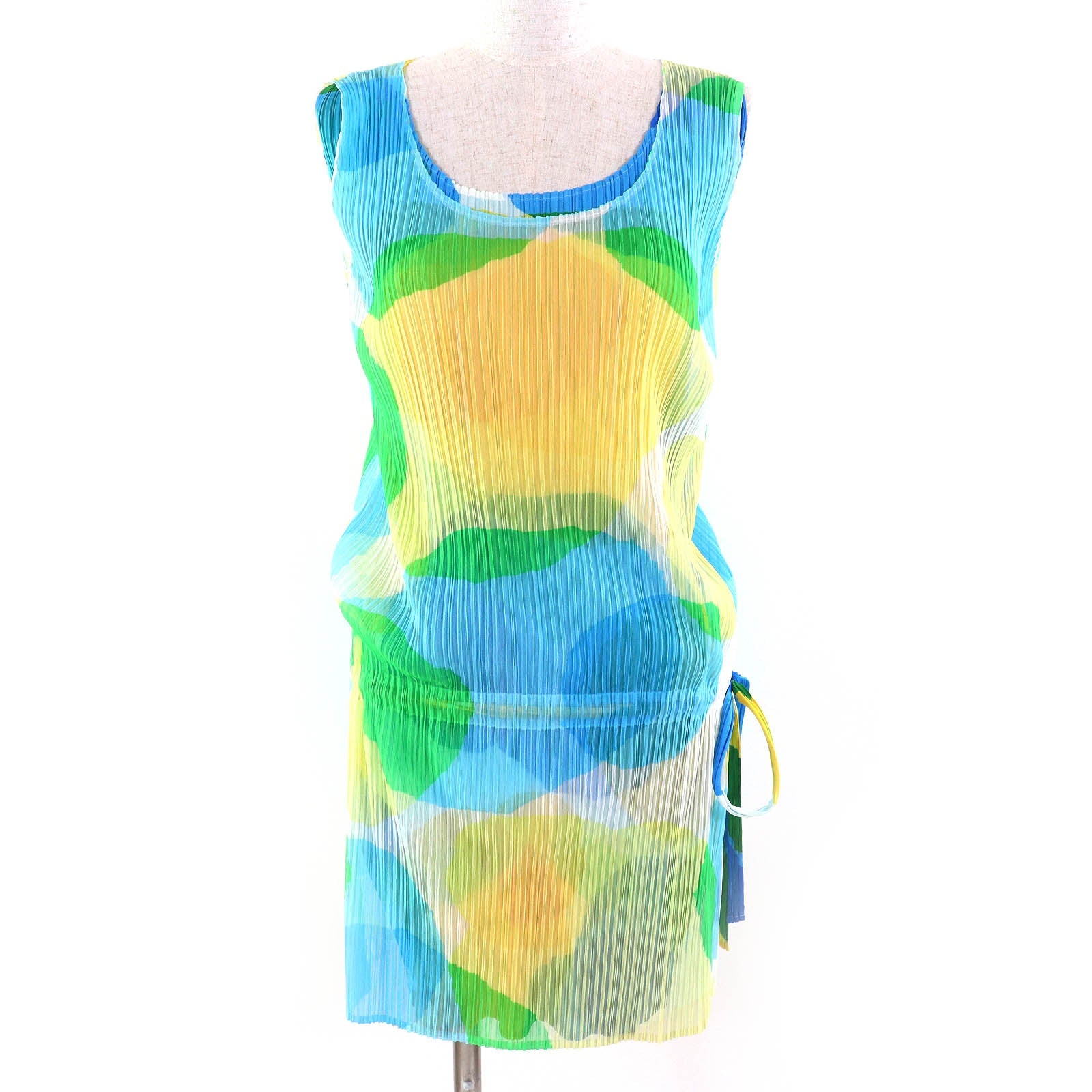 PLEATS PLEASE ドット柄 PP81-JK713 ワンピース