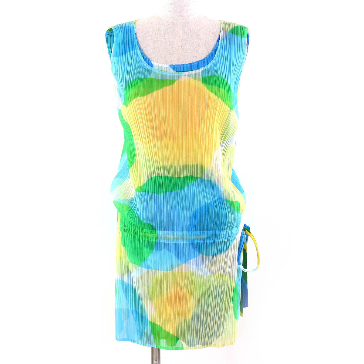 PLEATS PLEASE ドット柄 PP81-JK713 ワンピース