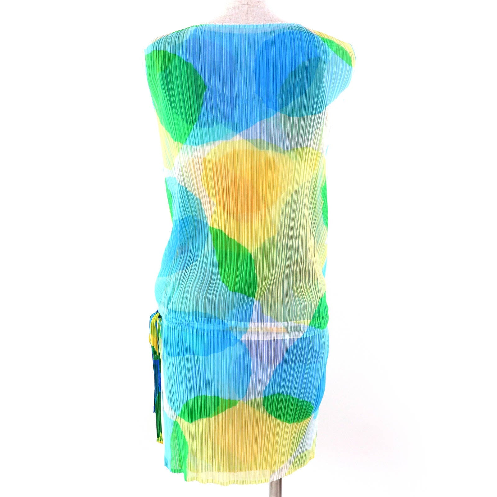 PLEATS PLEASE ドット柄 PP81-JK713 ワンピース