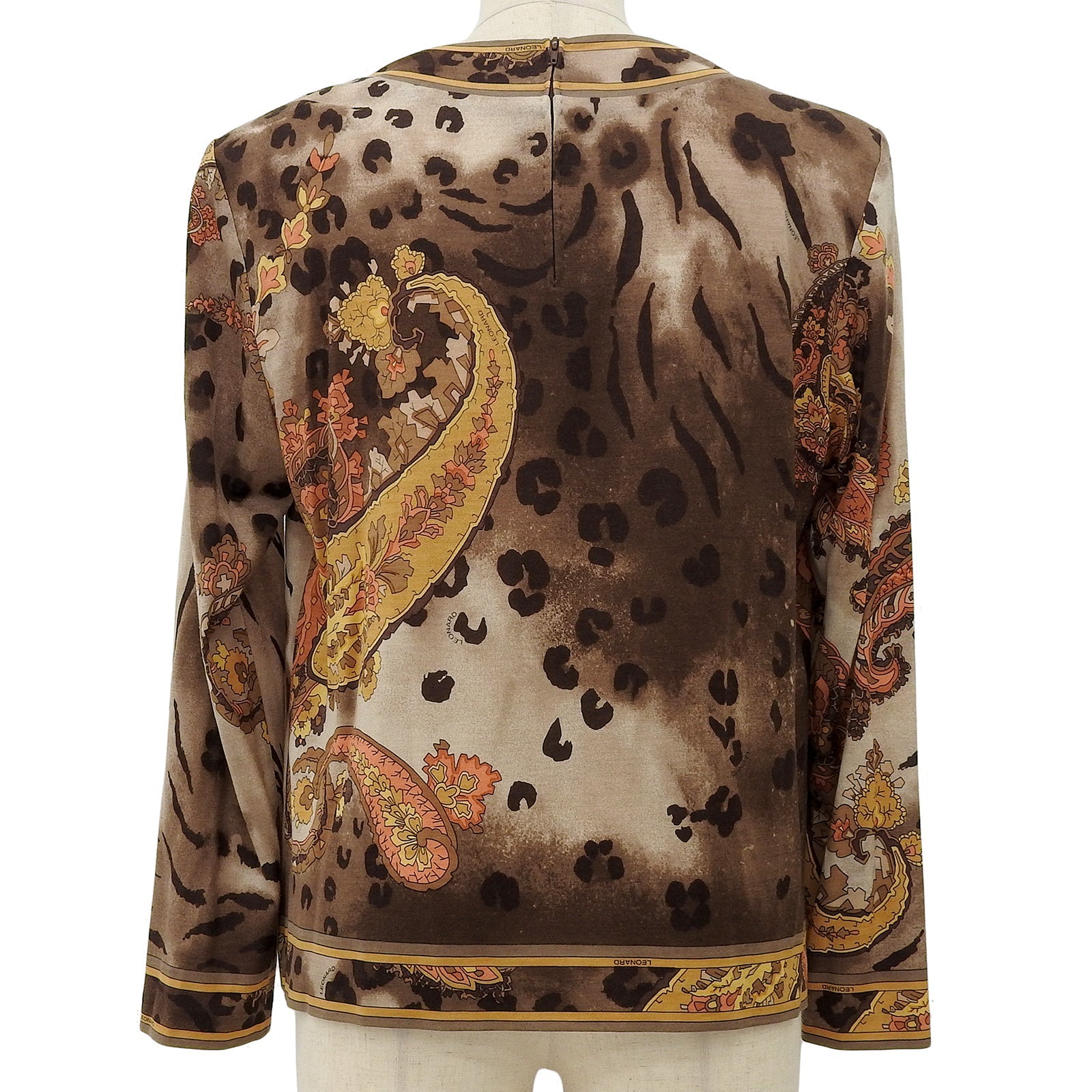 LEONARD FASHION ウール 長袖 Tシャツ