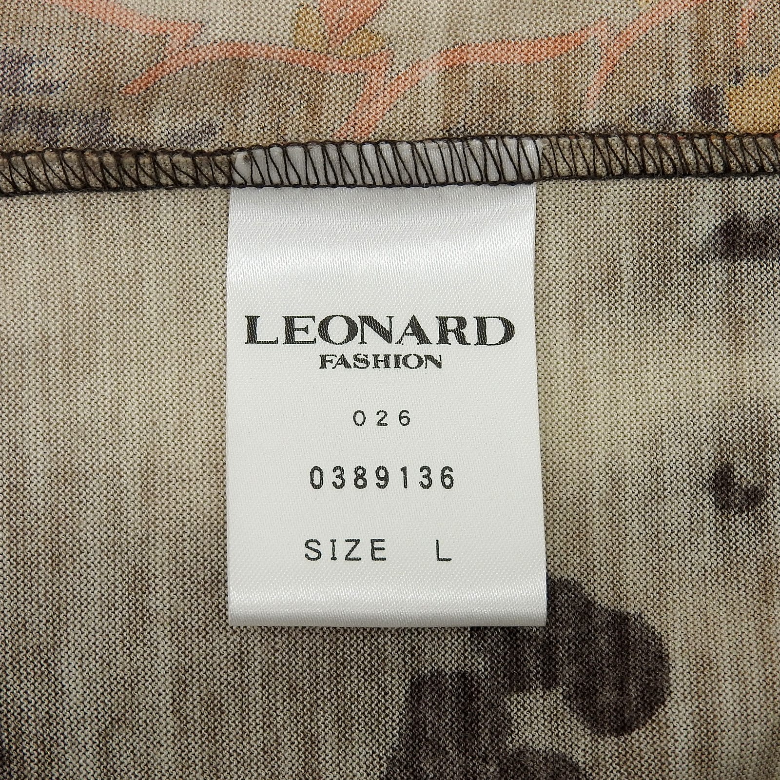 LEONARD FASHION ウール 長袖 Tシャツ
