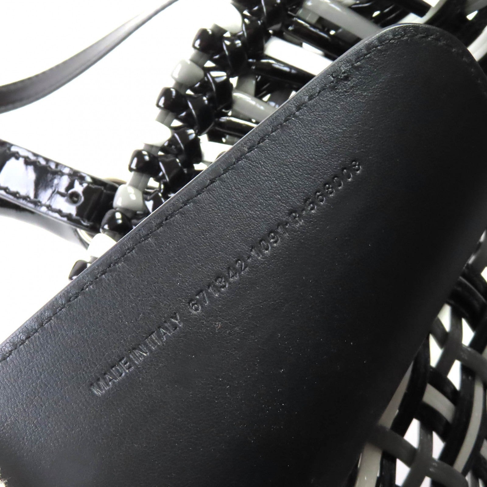 バレンシアガ ビストロ バスケット バッグ レザー 2way ハンドバッグ