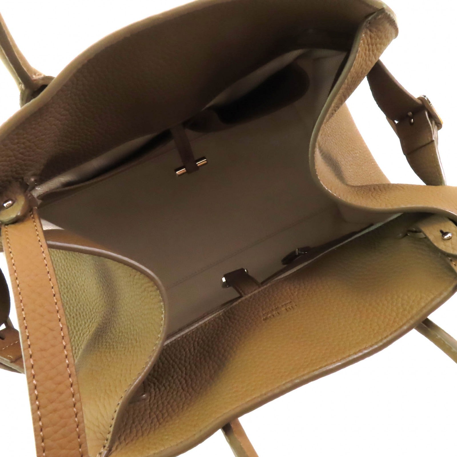 ザロウ Soft Margaux 12 カーフレザー ハンドバッグ