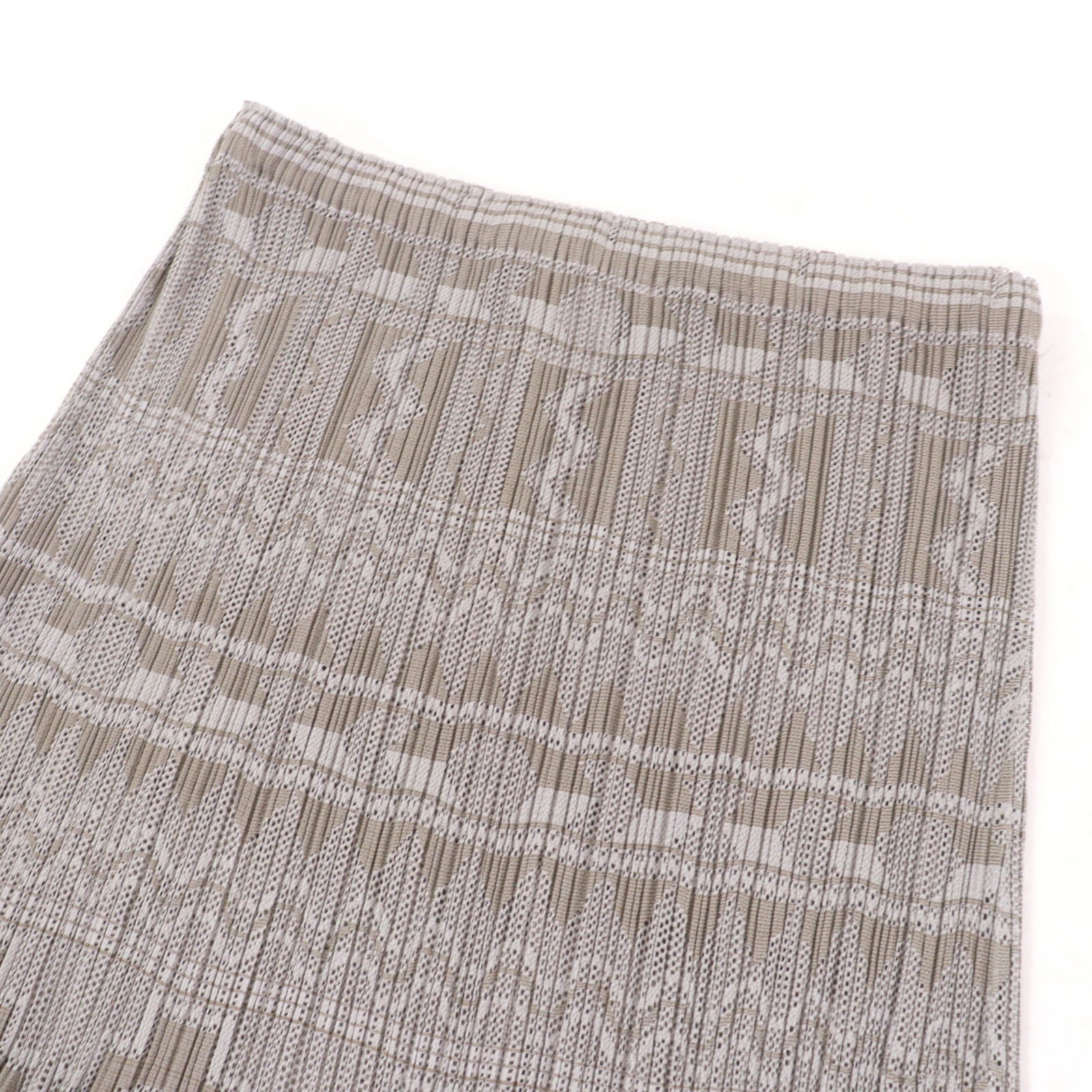 PLEATS PLEASE 幾何学模様 ツーピース セット スカート