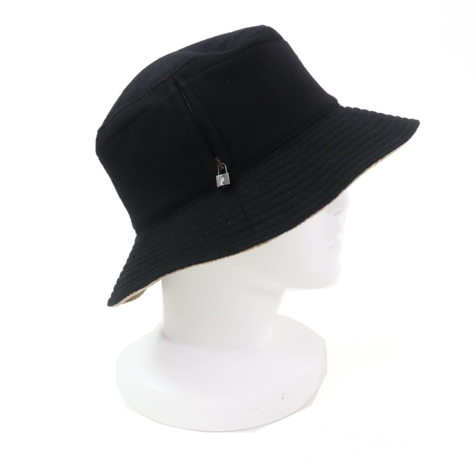 エルメス カデナ ZIP バケット カシミア ハット