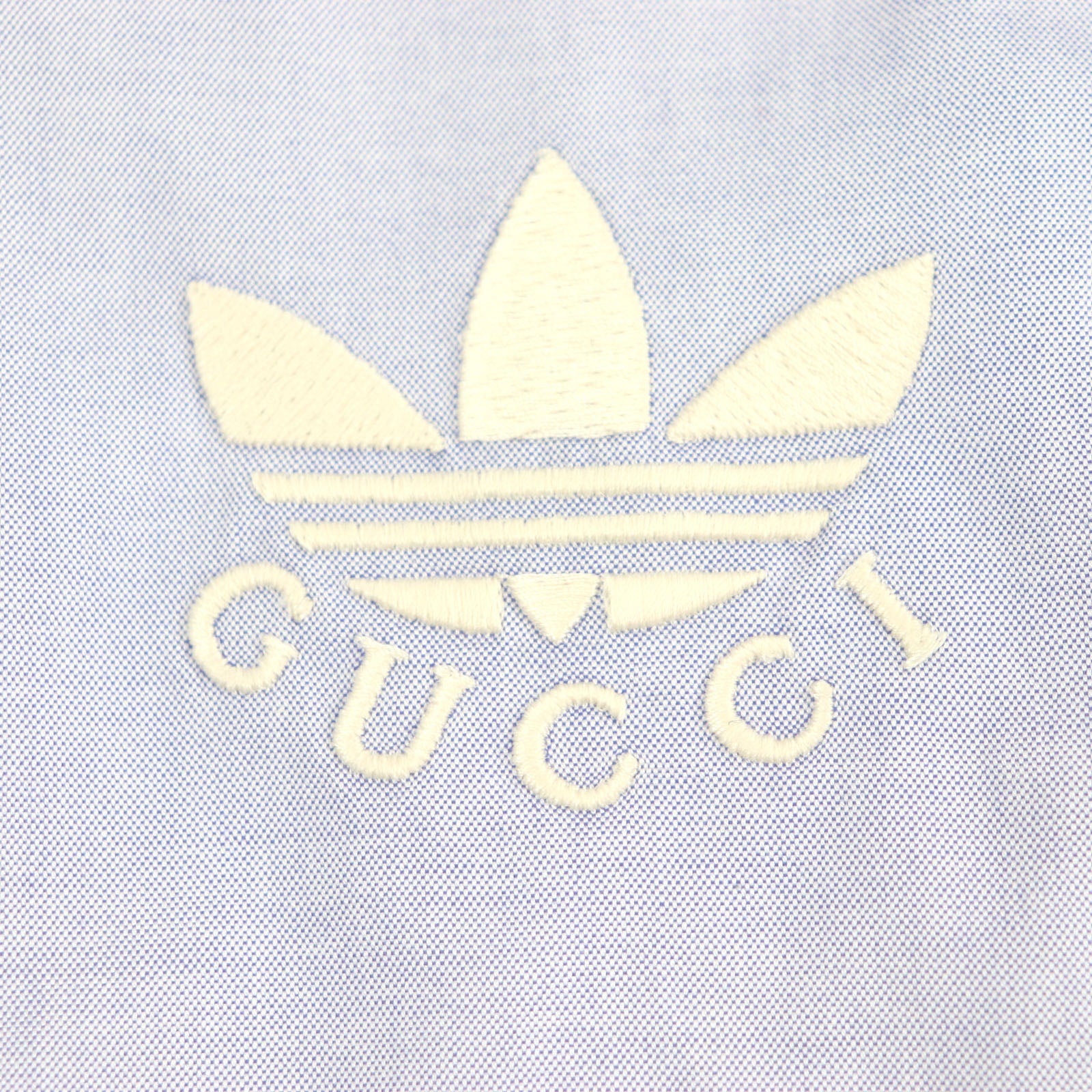 グッチ×adidas ショートスリーブ コットンシャツ