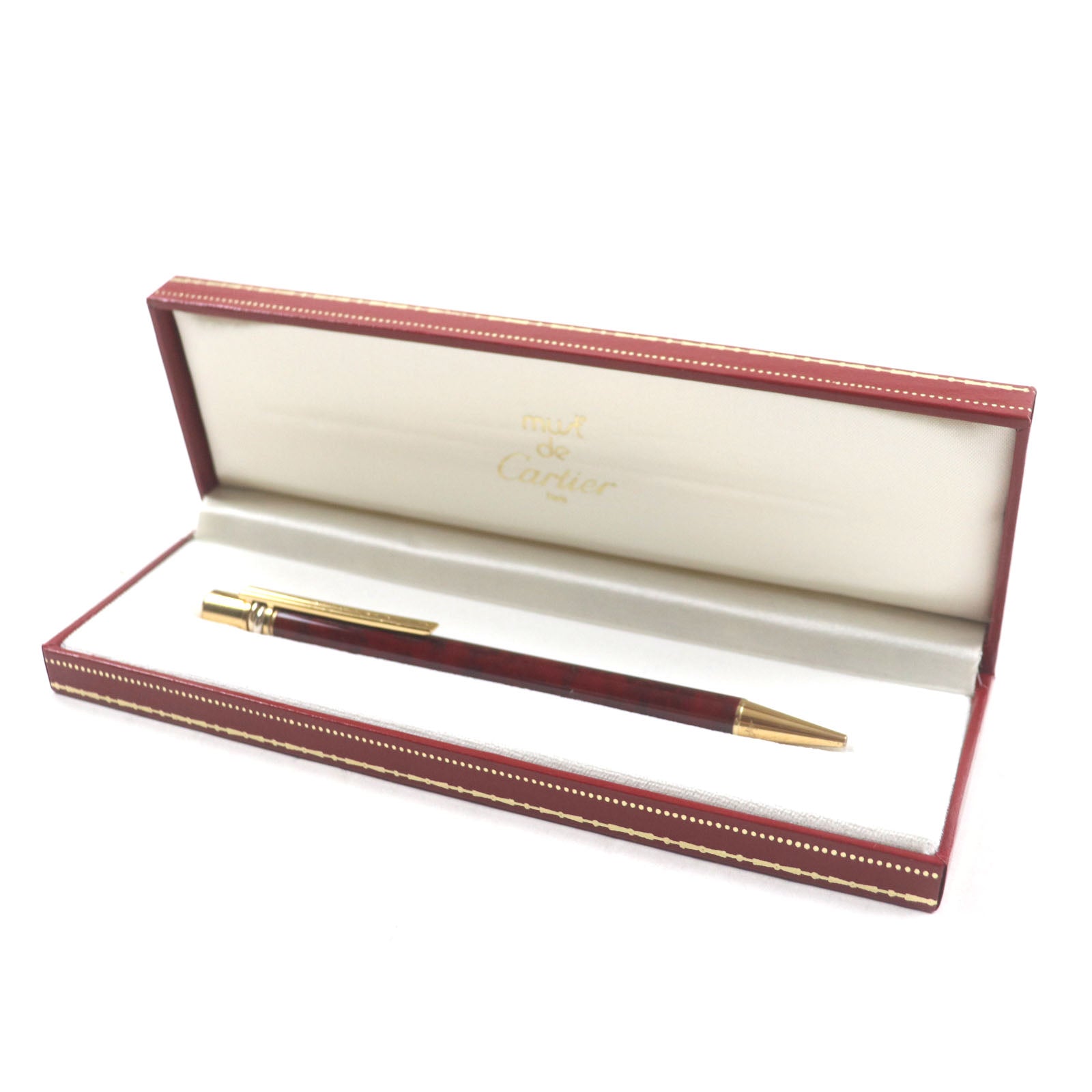 カルティエ トリニティ レッドゴールド ボールペン