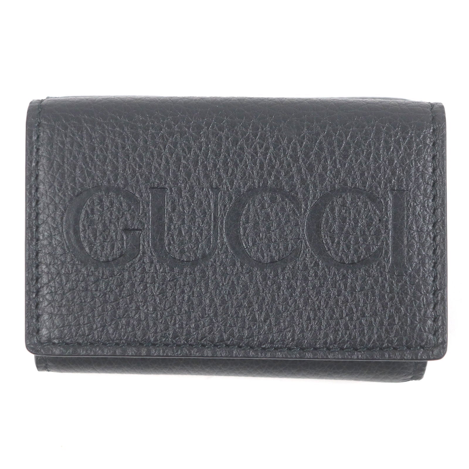グッチ トリフォールド レザー ウォレット