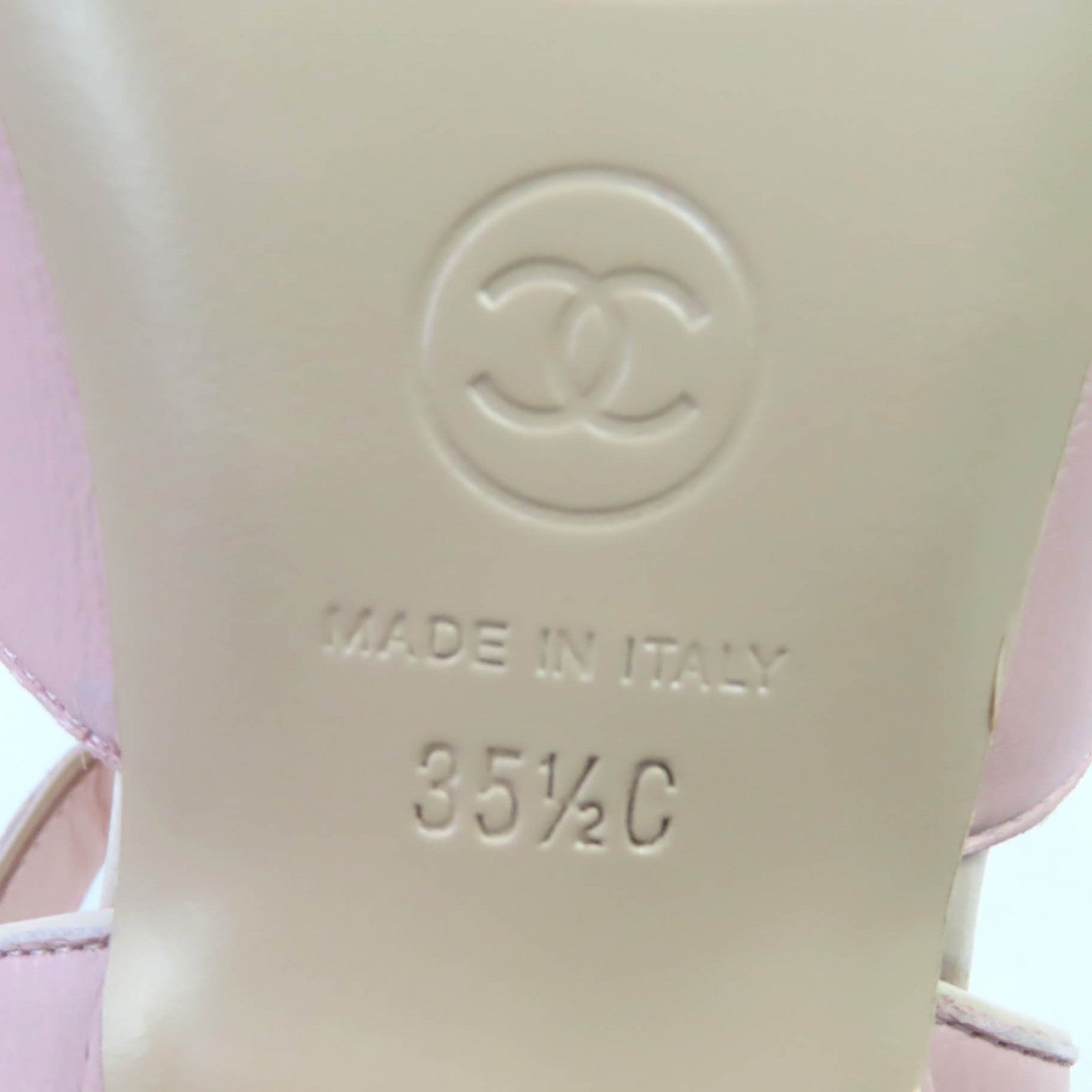シャネル G35297 レザー サンダル