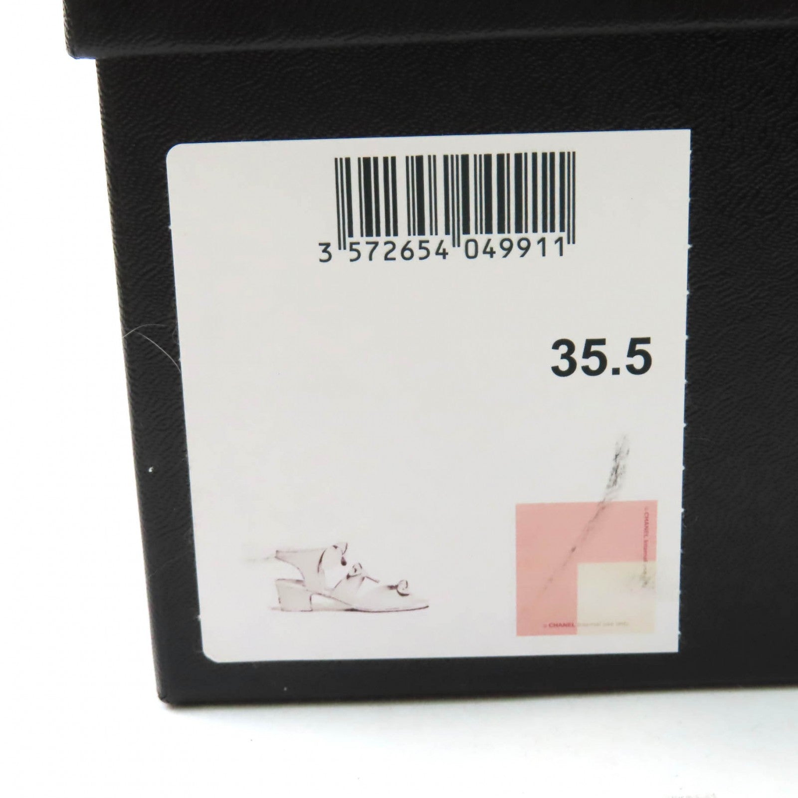 シャネル G35297 レザー サンダル