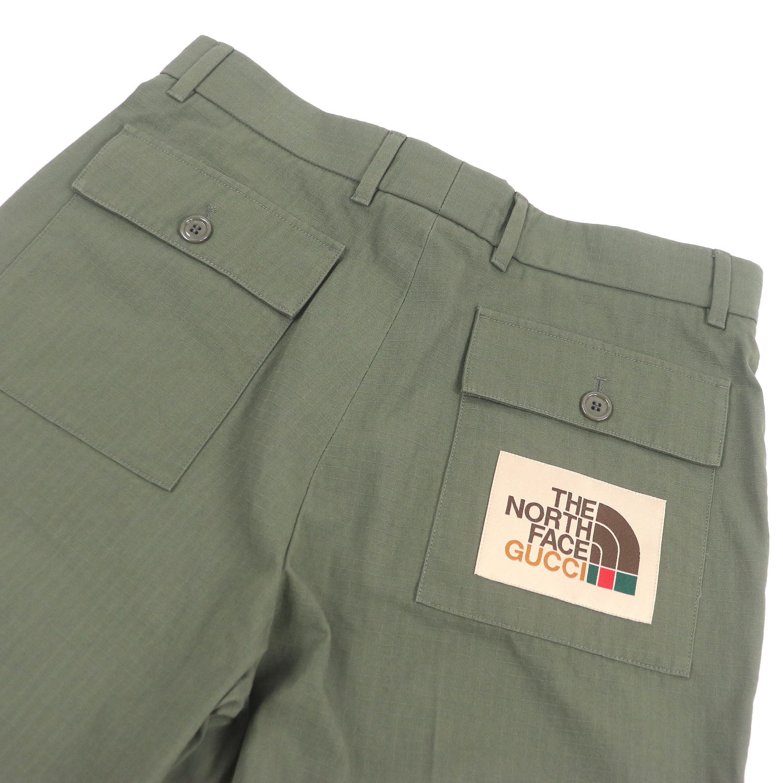 グッチ × ザ ノース フェイス コットン カーゴ ショーツ