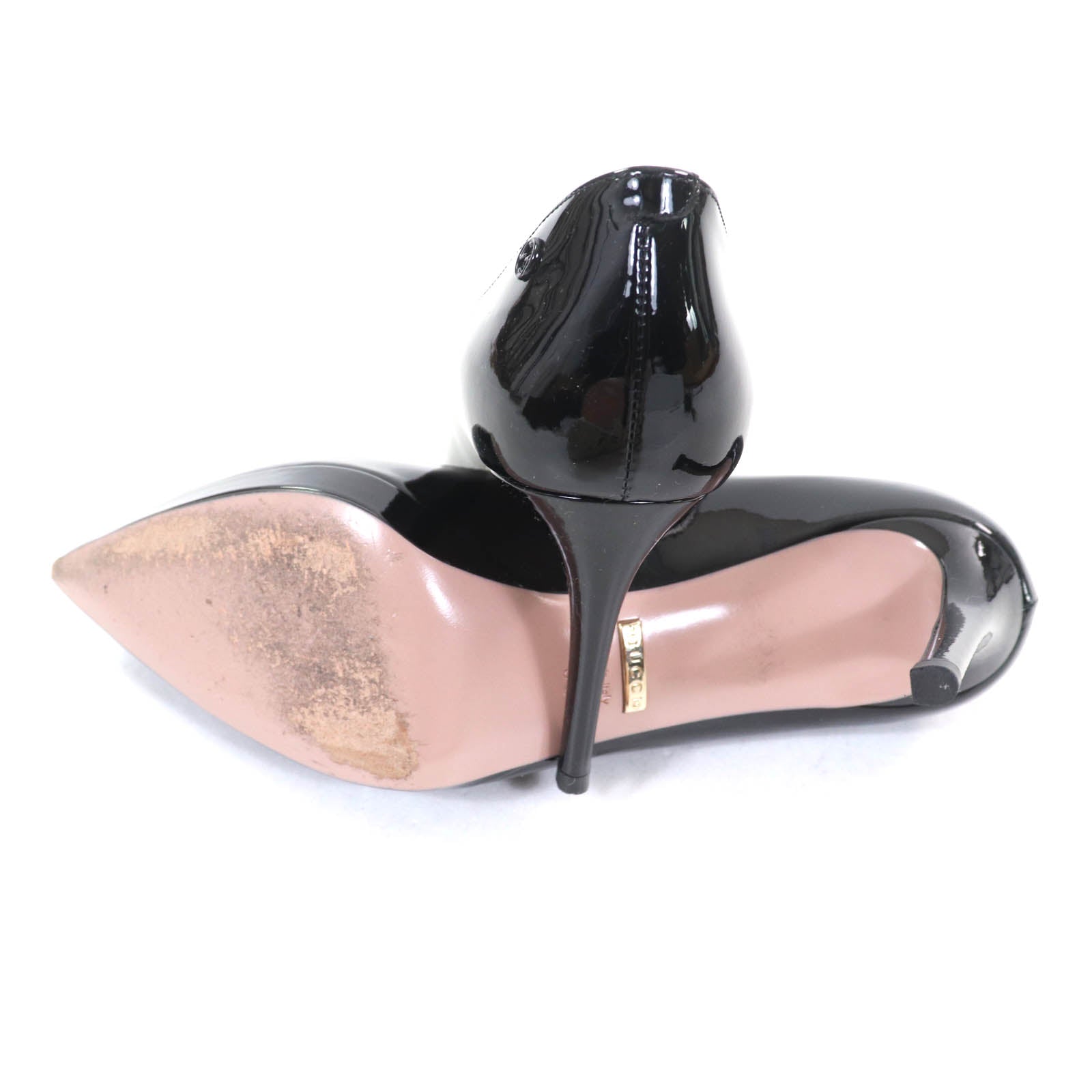 グッチ 388314 パテント レザー パンプス
