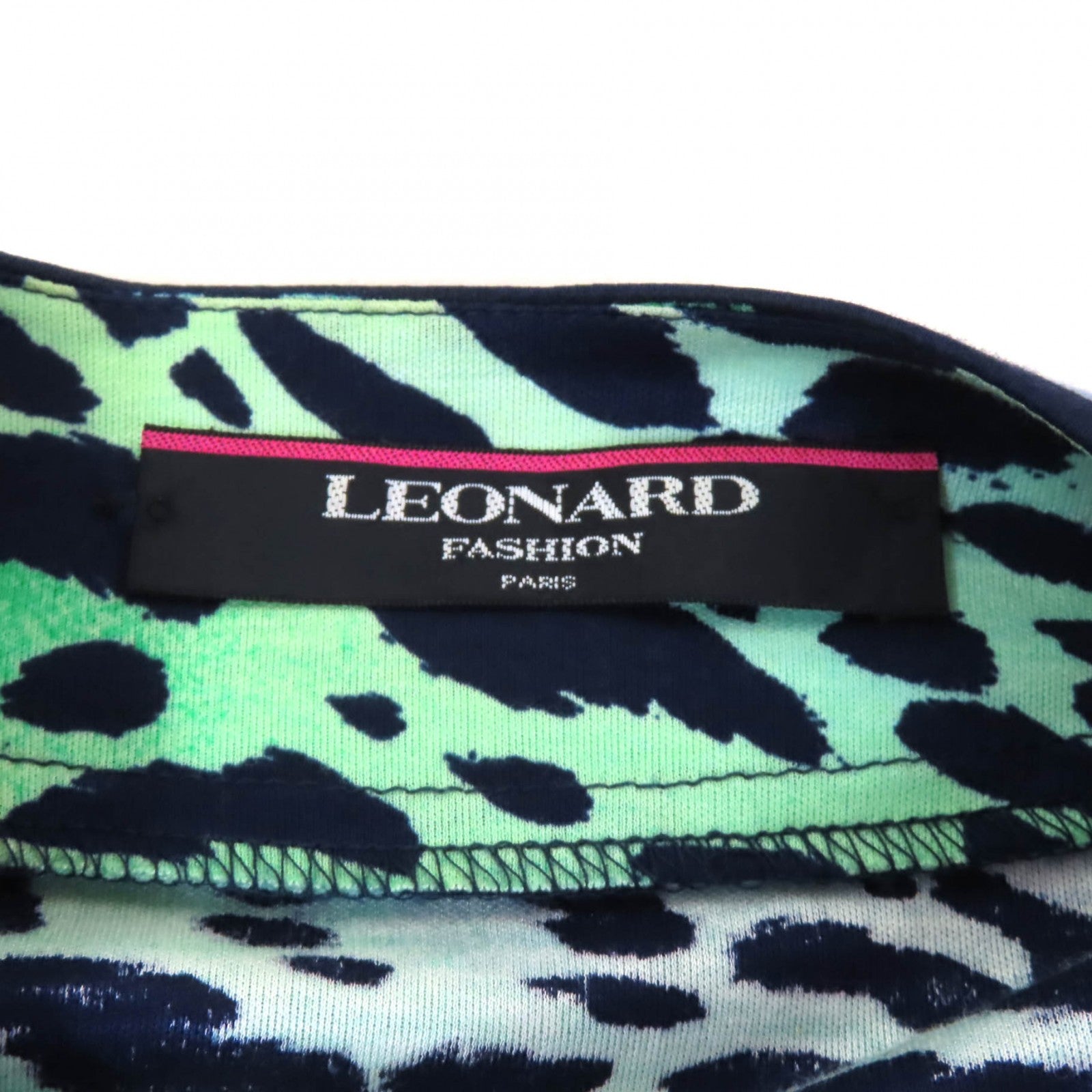 LEONARD FASHION コットン カーディガン