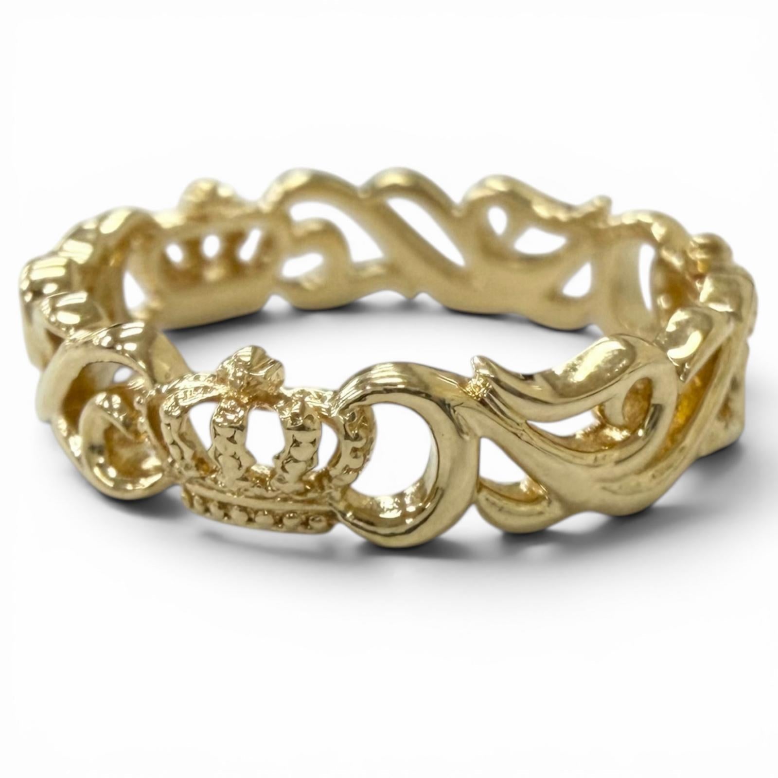 ジャスティンデイビス EON Crown Arabesque Au750 リング