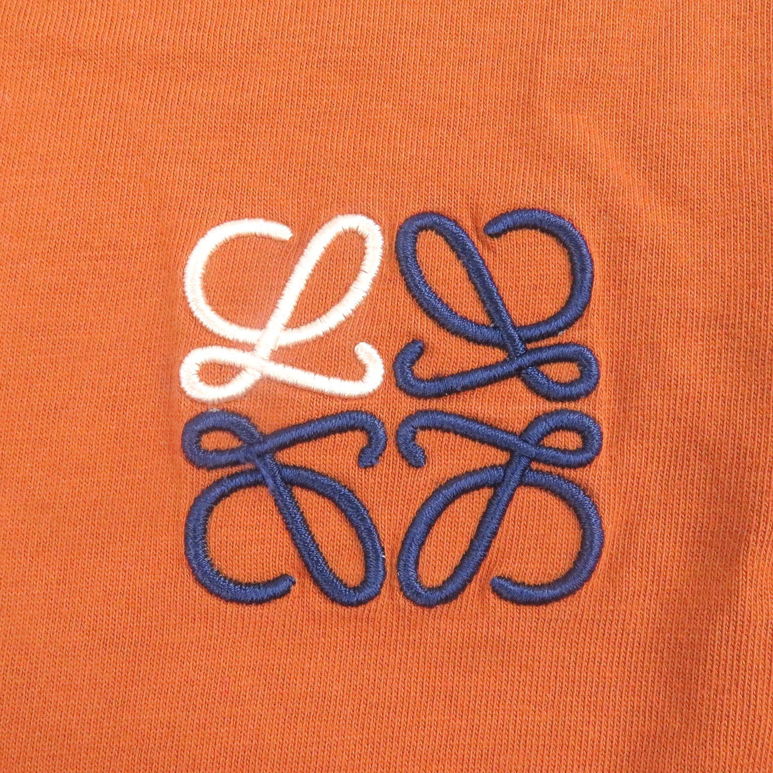 ロエベ アナグラム 刺繍 コットン Tシャツ