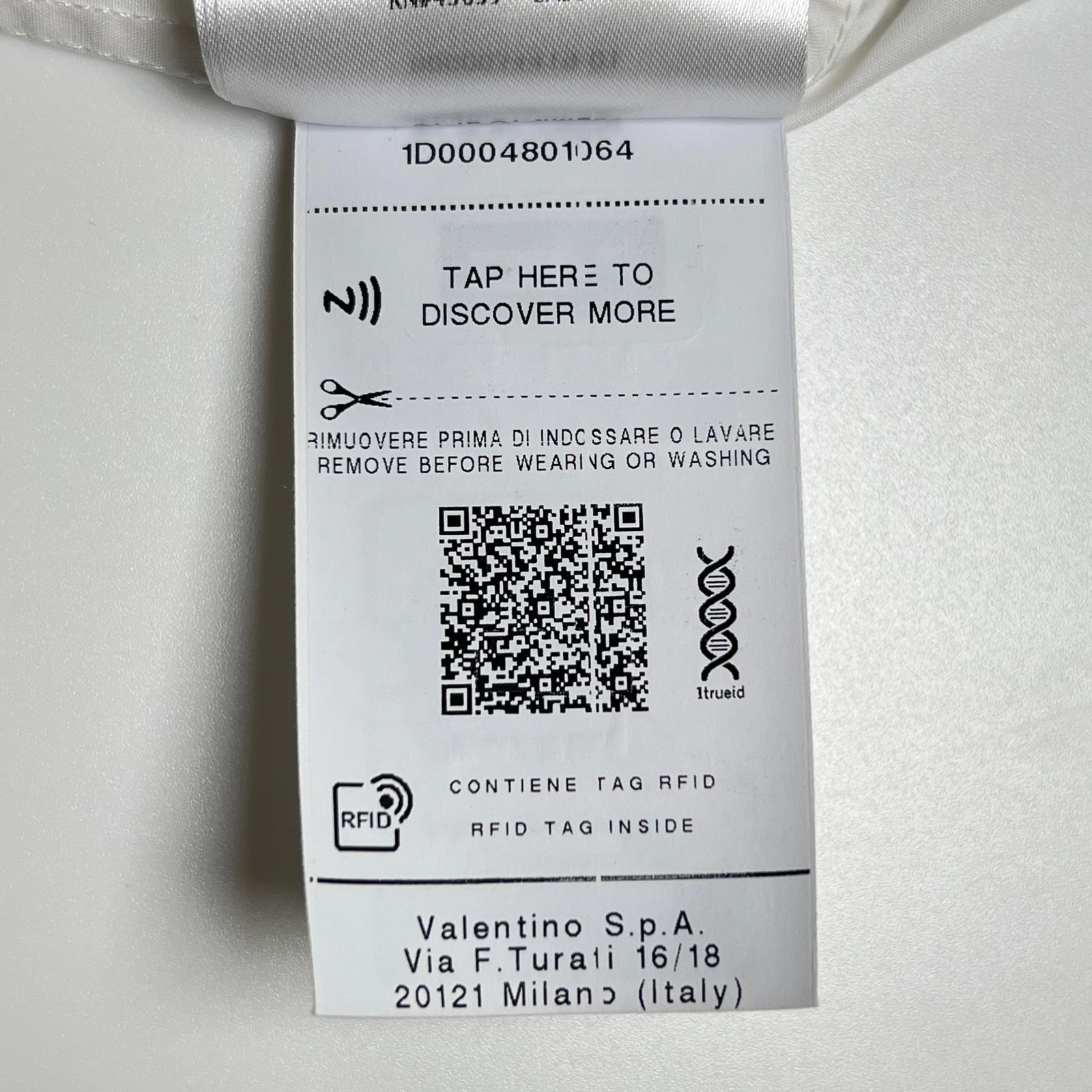 ヴァレンティノ WB0AB3155A6 コットン 長袖 シャツ