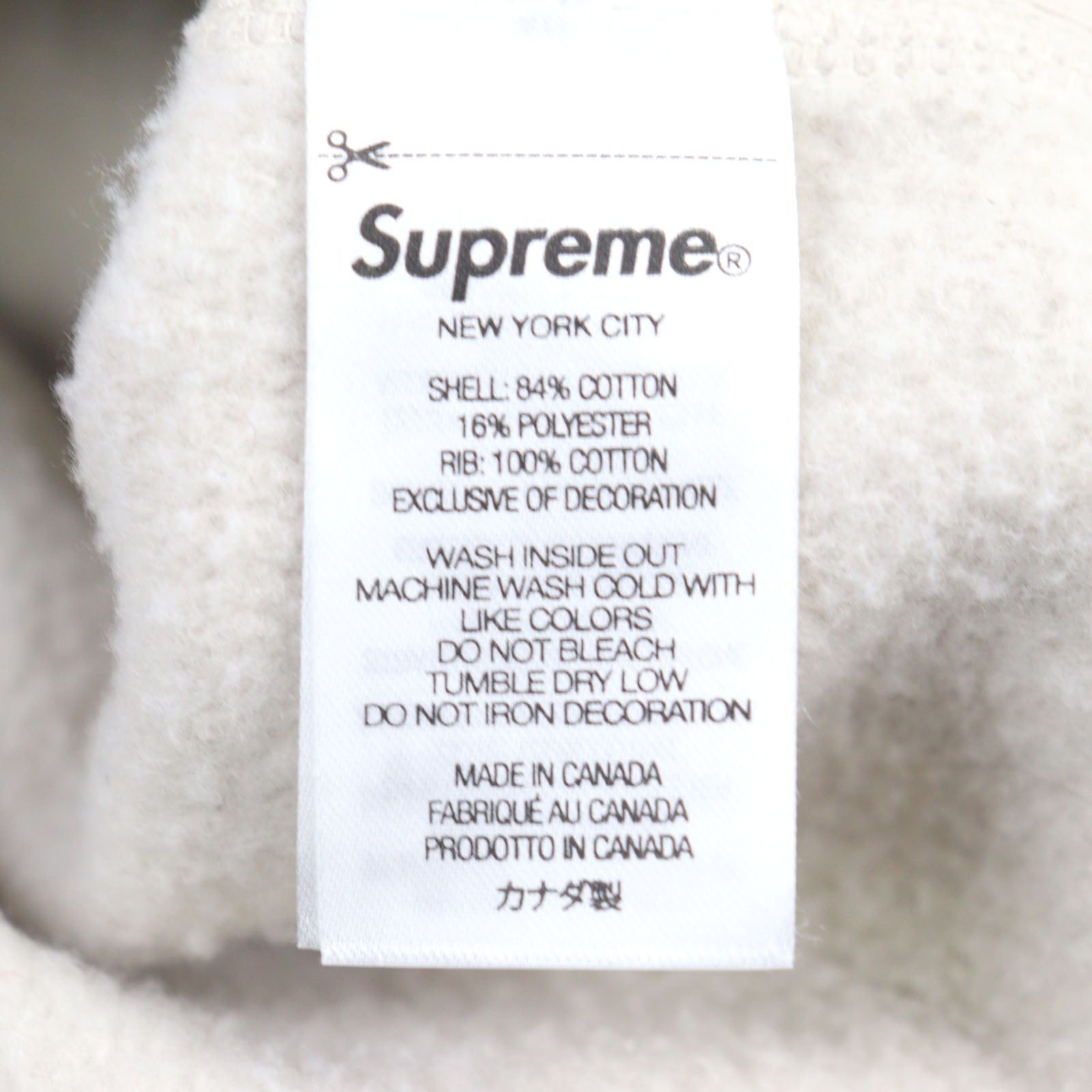Supreme ボックス ロゴ フーディ