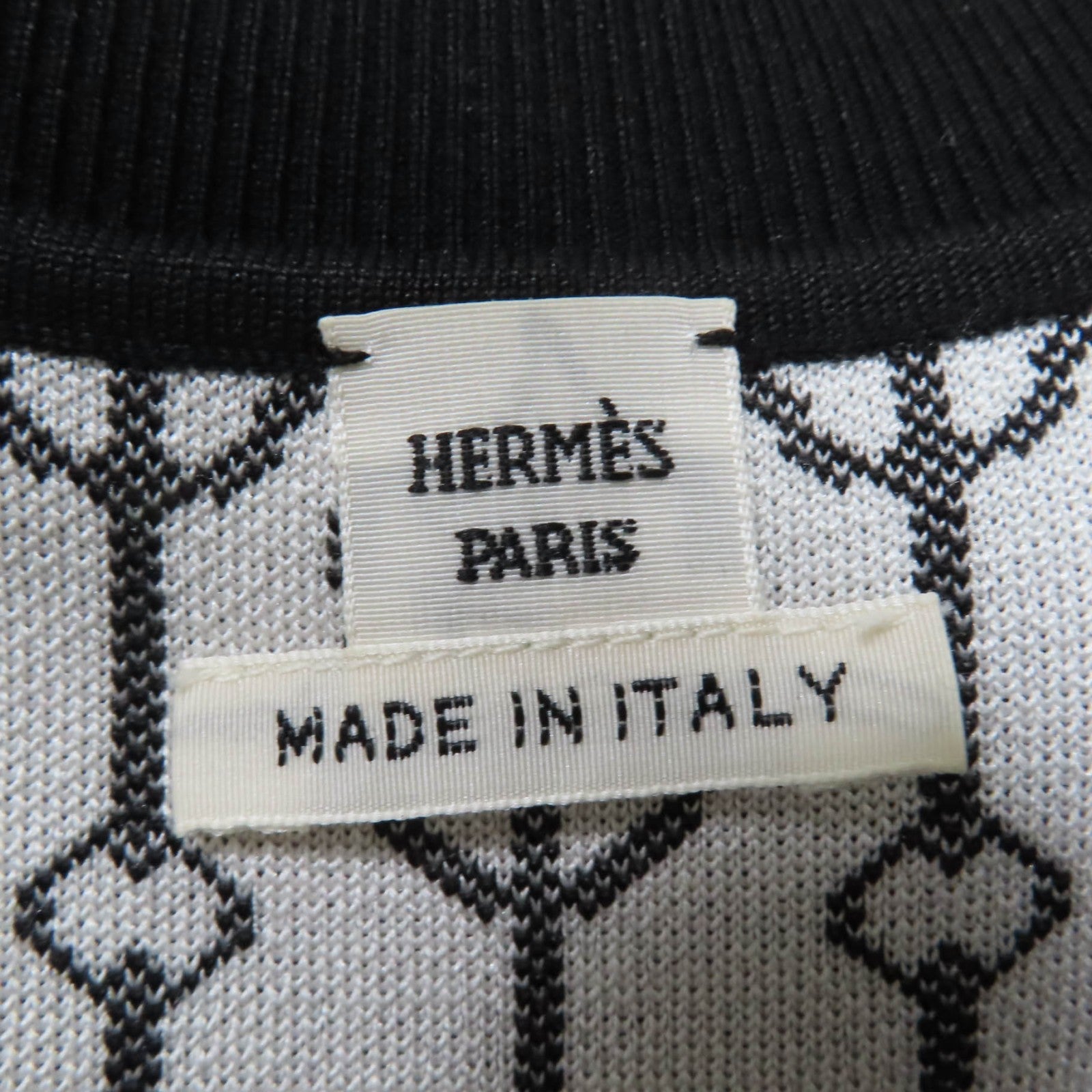エルメス ホースビット シルク ニット ドレス