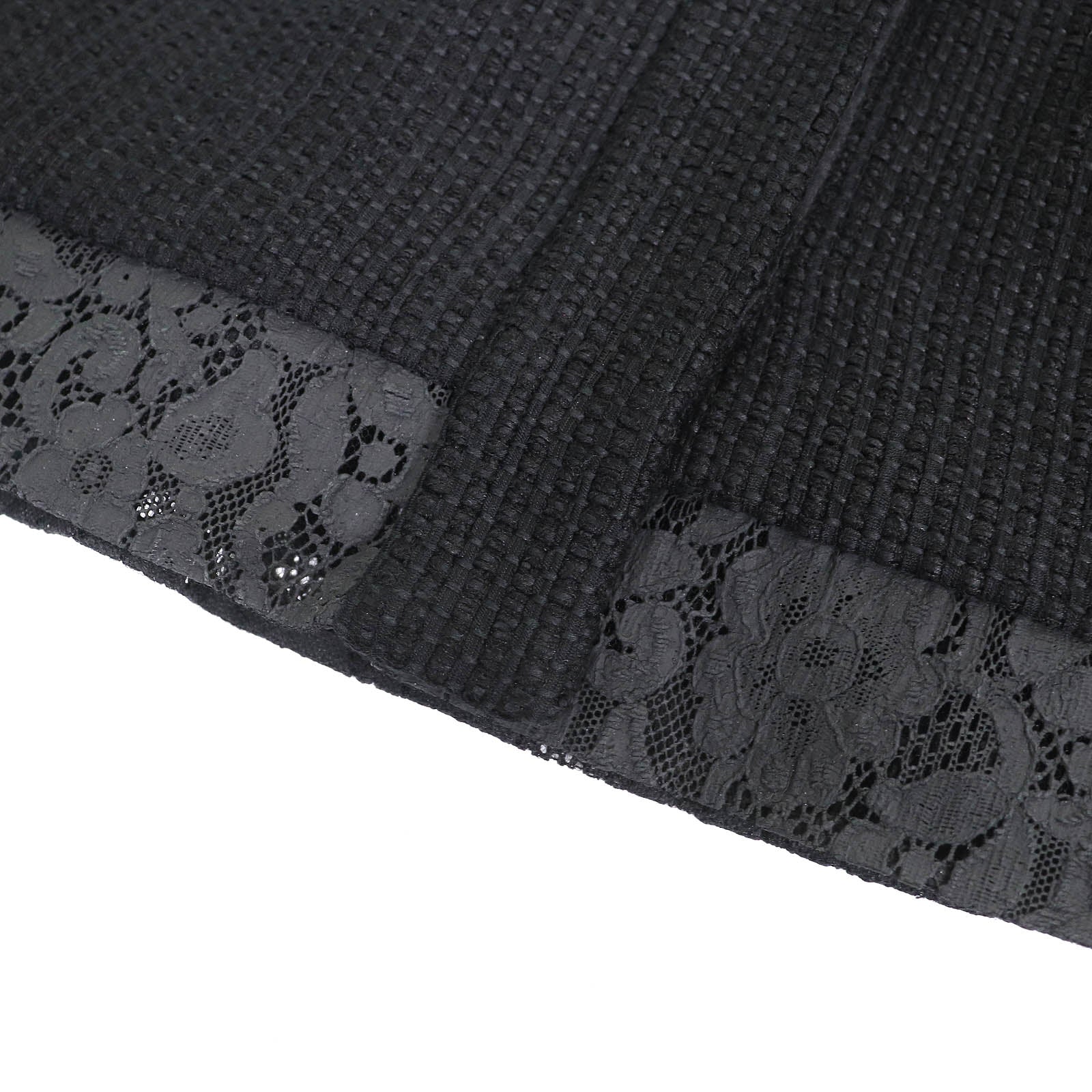 シャネル COCO ボタン レース コットン ツイード セットアップ