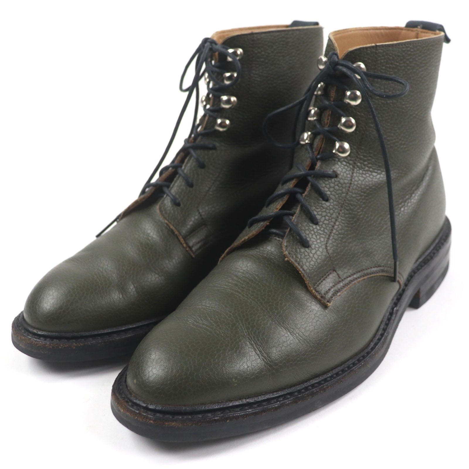 Crockett&Jones TOMORROWLAND レザー アンクル ブーツ