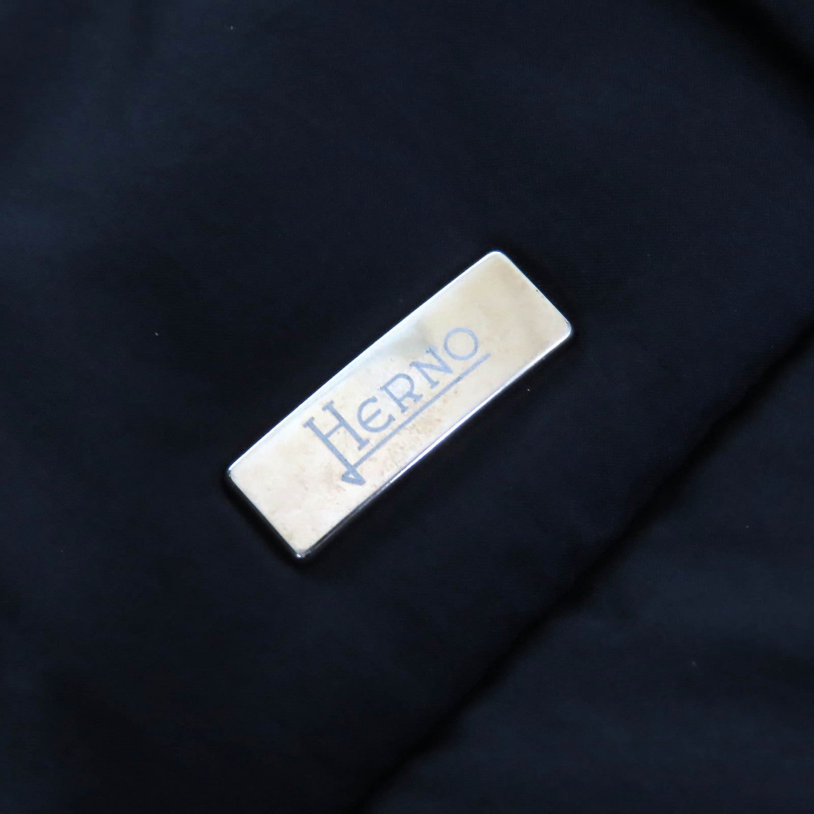 Herno ダウン コート ウール 切替 ダウン コート