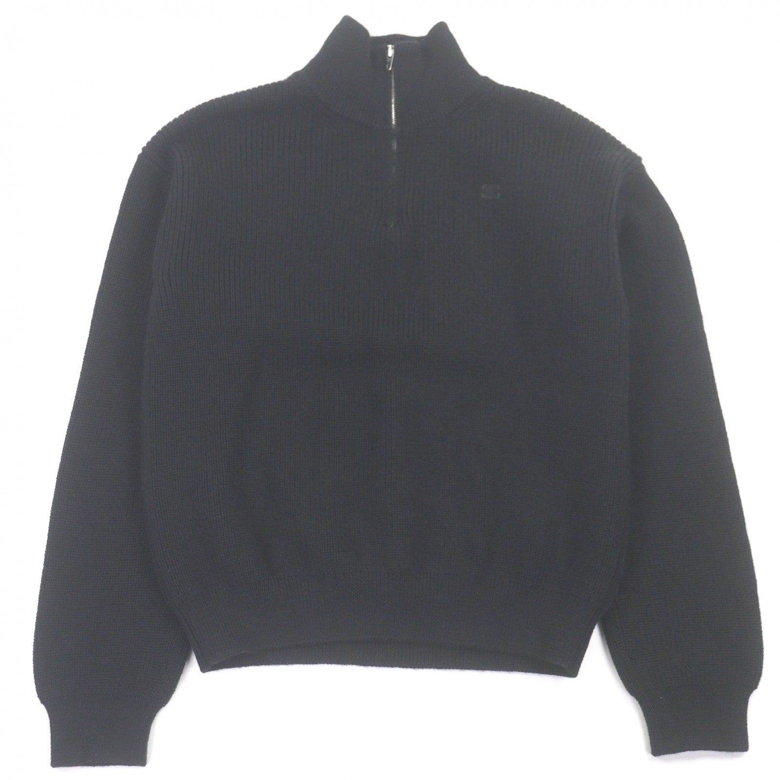 セリーヌ Eddie Triomphe Embroidered ウールセーター