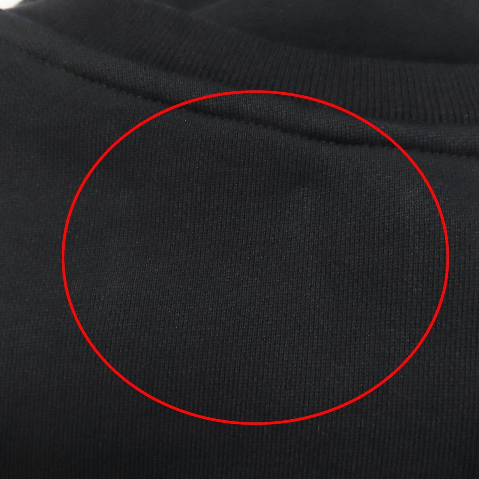 PATOU バック ロゴ コットン スウェットシャツ