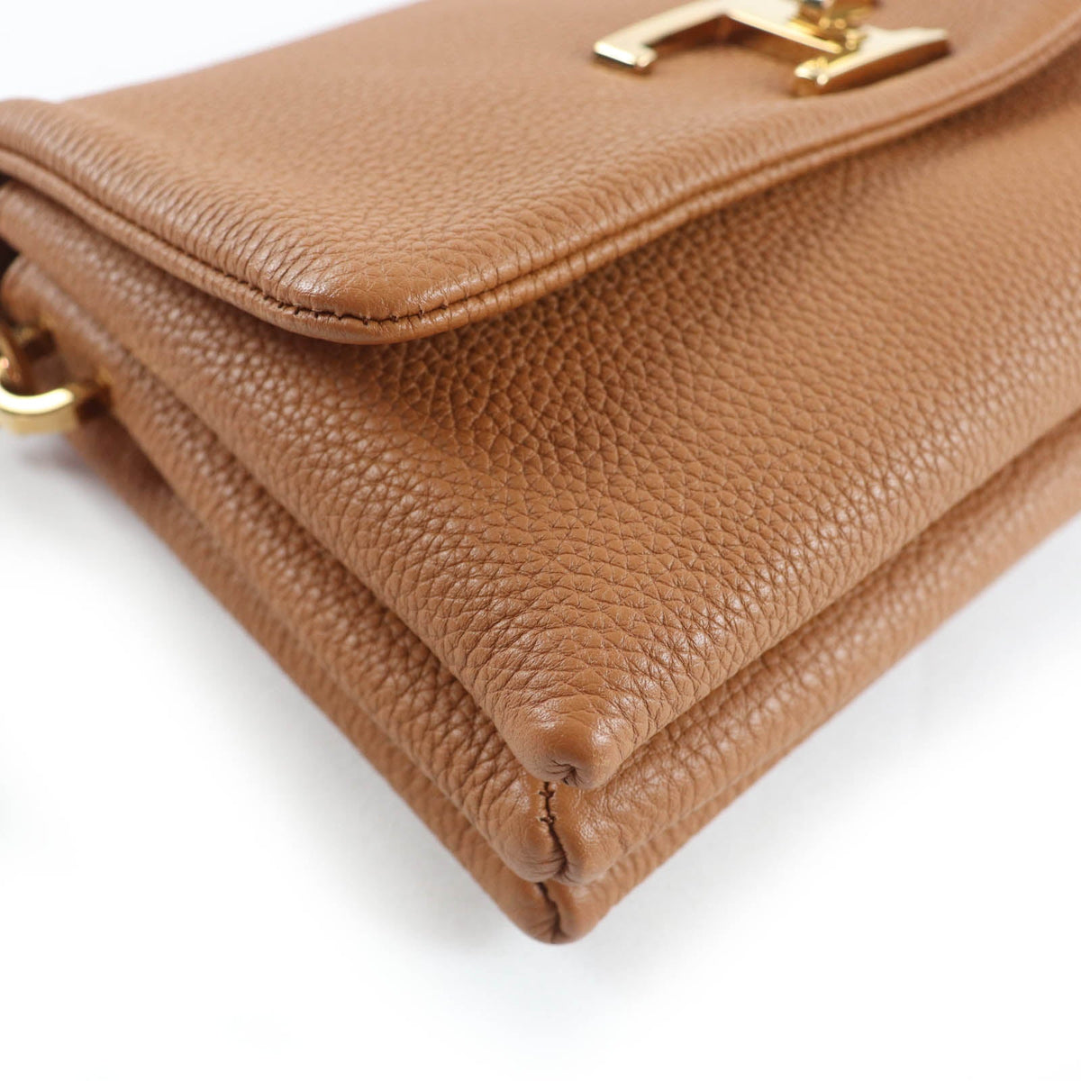 トッズ Timeless Mini Flap Bag レザー ショルダーバッグ