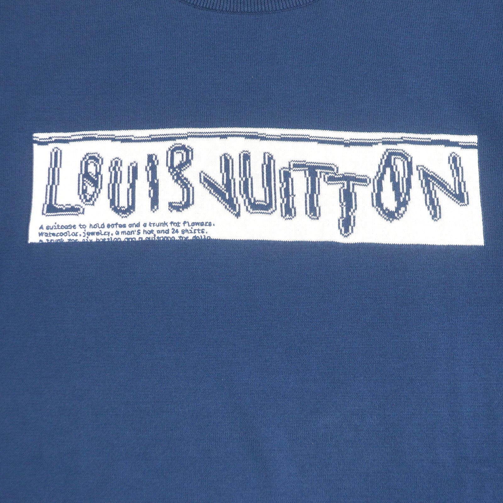 ルイヴィトン ニット 半袖 Tシャツ コットン トップ
