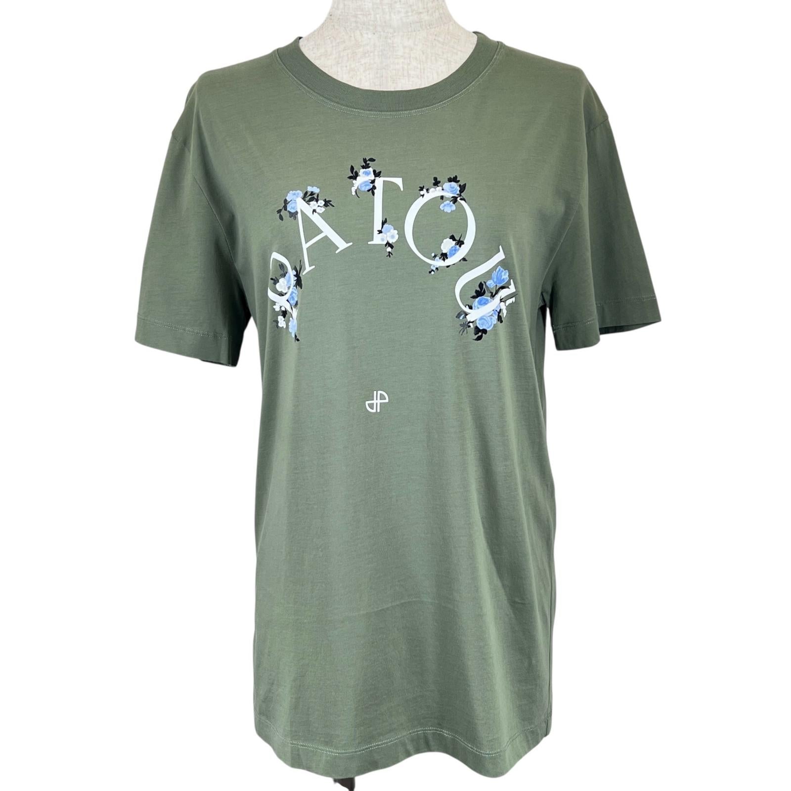 PATOU オーガニック コットン Tシャツ