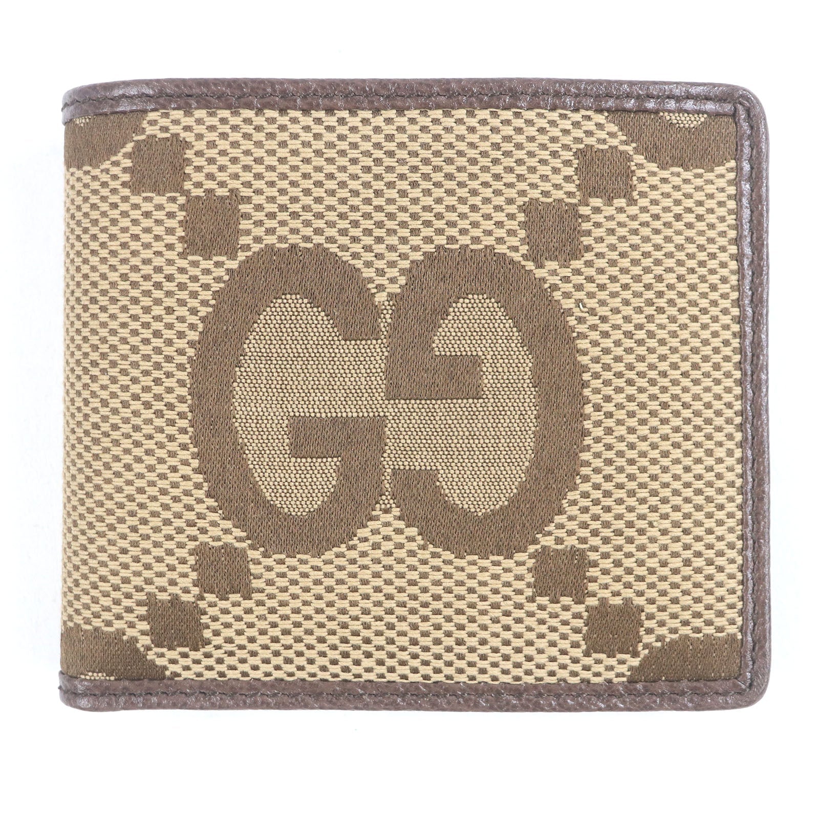 グッチ ジャンボGGキャンバス 二つ折り財布